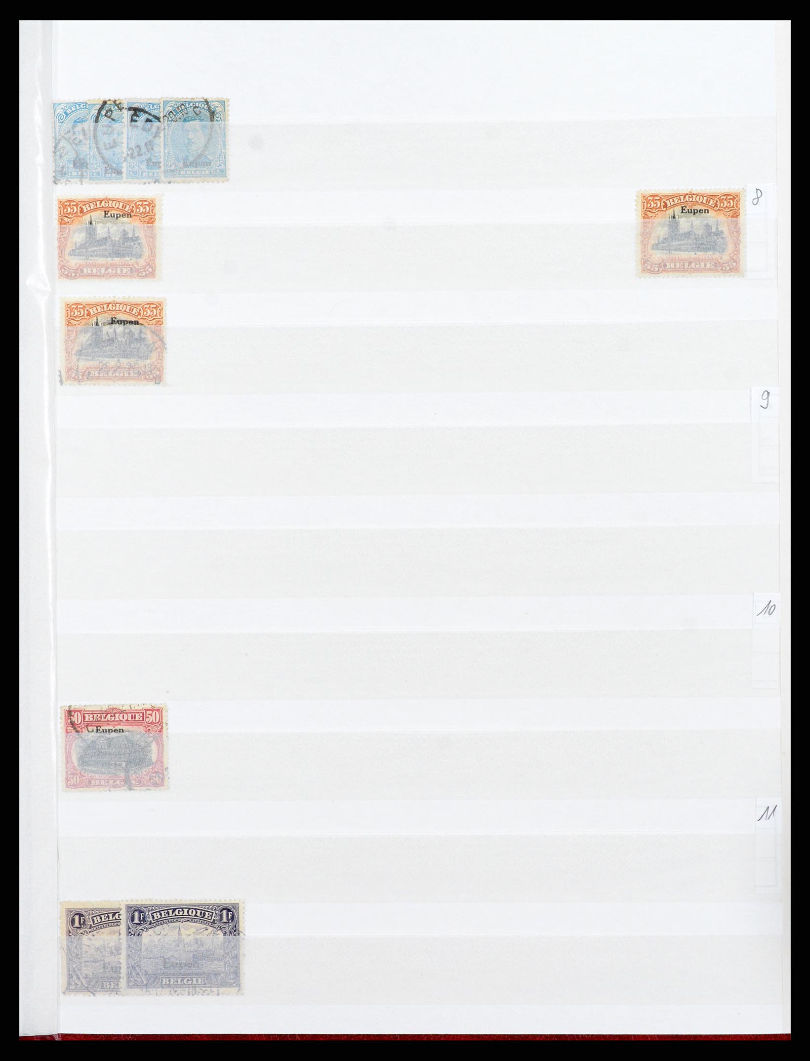 37534 328 - Postzegelverzameling 37534 Duitse gebieden en bezettingen 1920-1959.