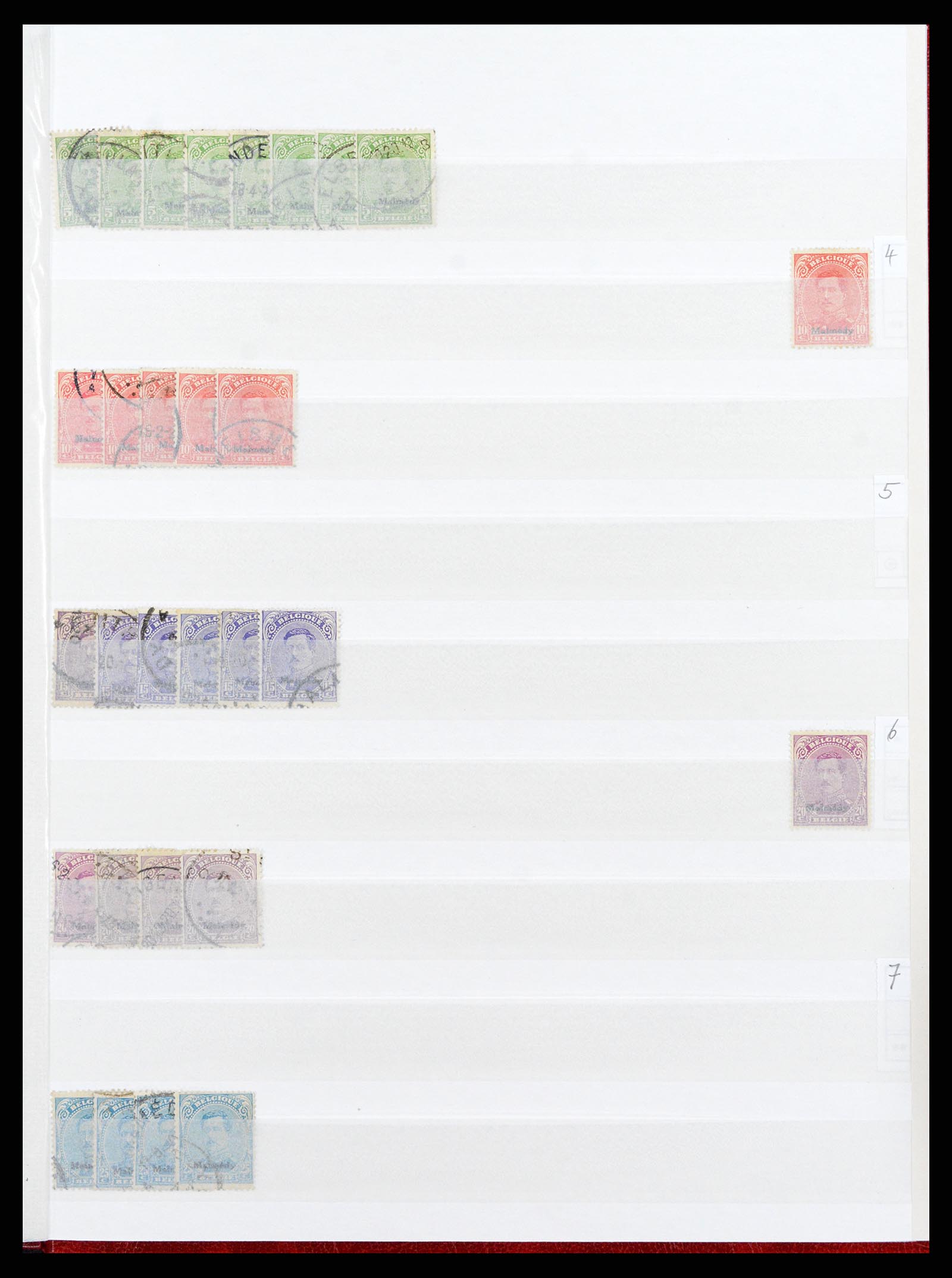 37534 332 - Postzegelverzameling 37534 Duitse gebieden en bezettingen 1920-1959.