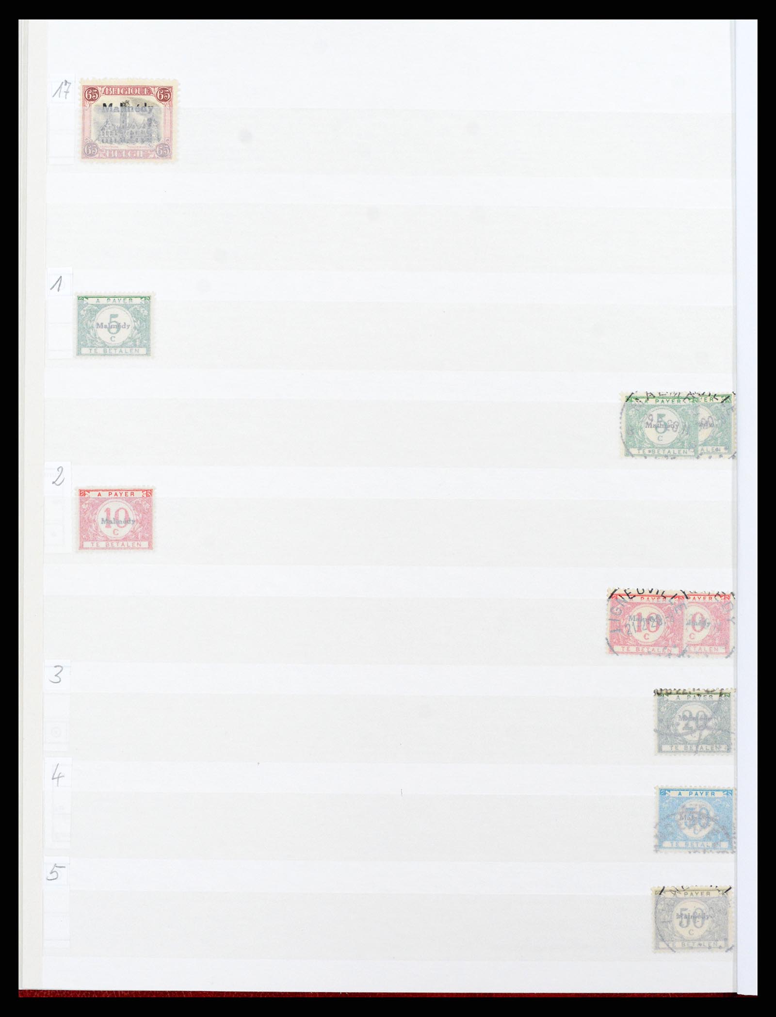 37534 335 - Stamp collection 37534 German territories and occupations 1920-1959.