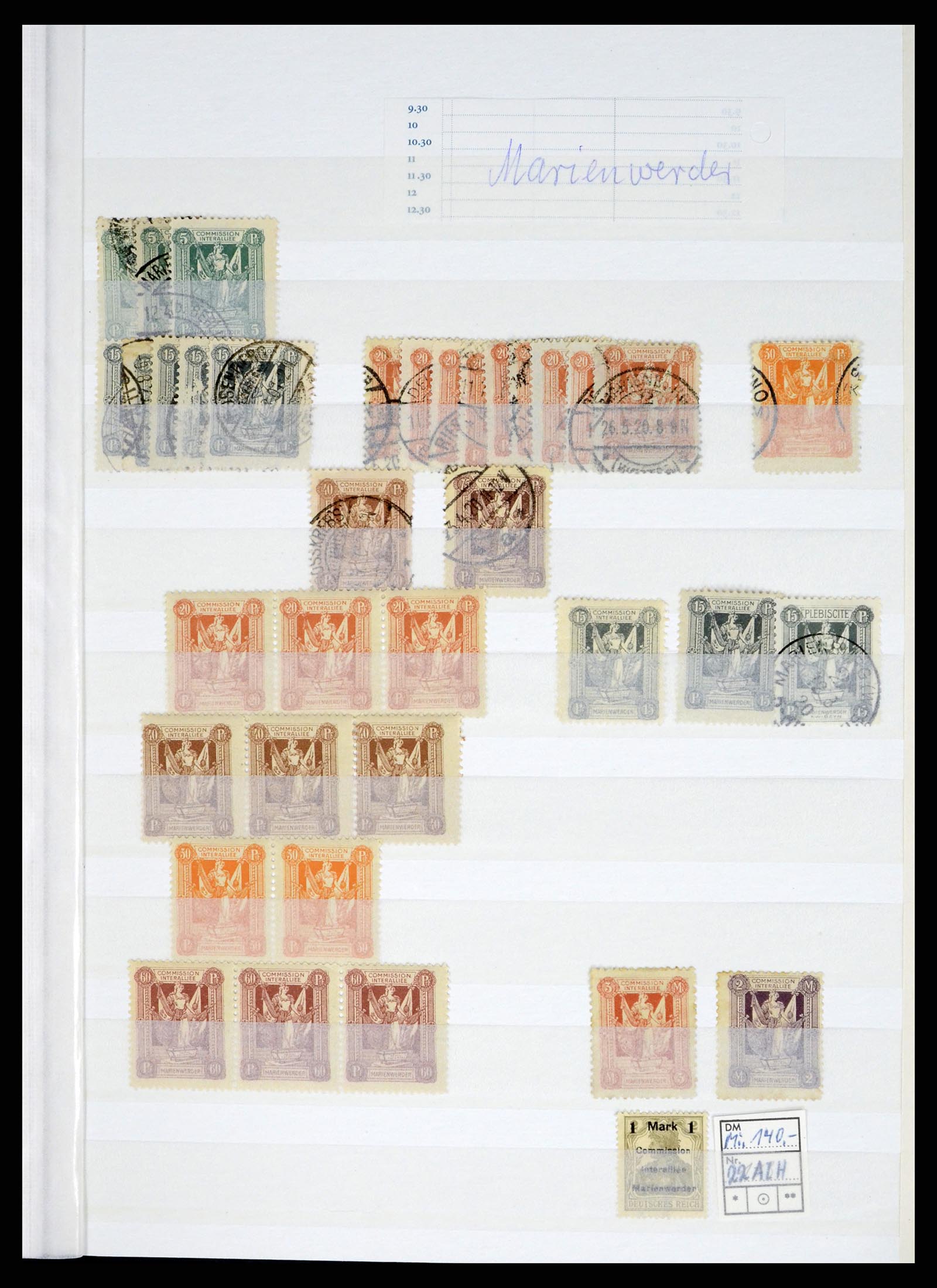 37534 337 - Postzegelverzameling 37534 Duitse gebieden en bezettingen 1920-1959.