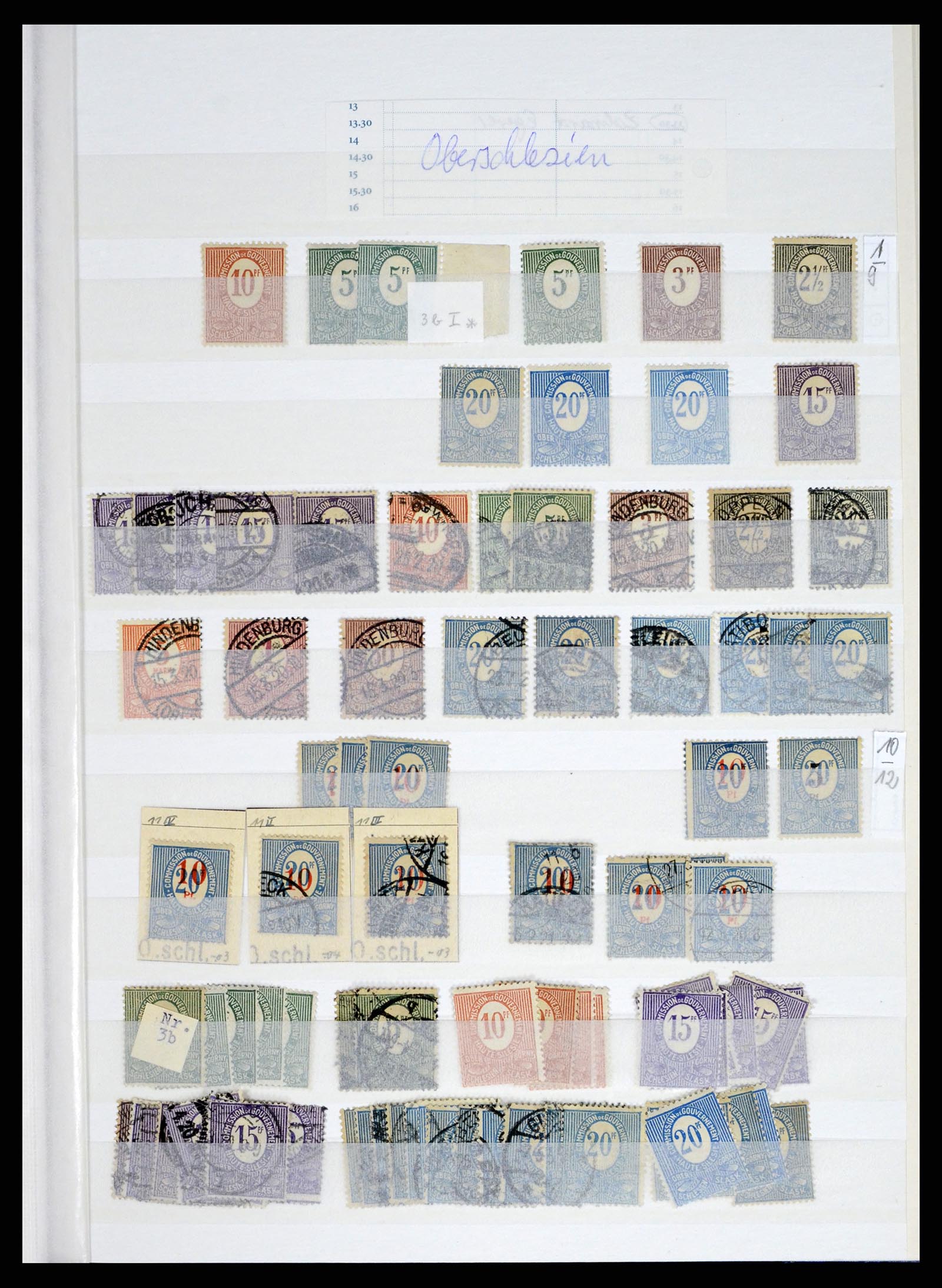 37534 338 - Postzegelverzameling 37534 Duitse gebieden en bezettingen 1920-1959.