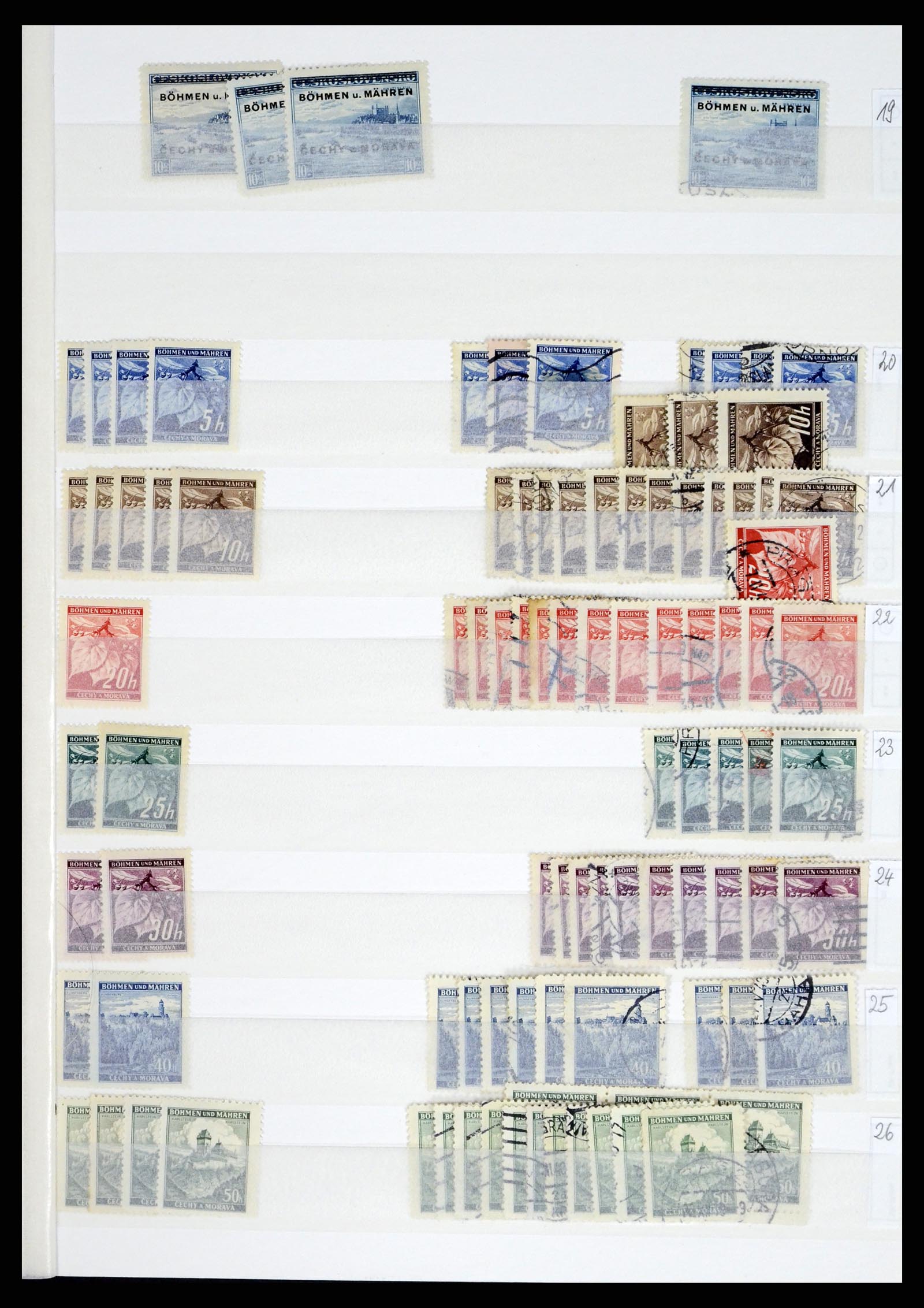 37534 349 - Postzegelverzameling 37534 Duitse gebieden en bezettingen 1920-1959.