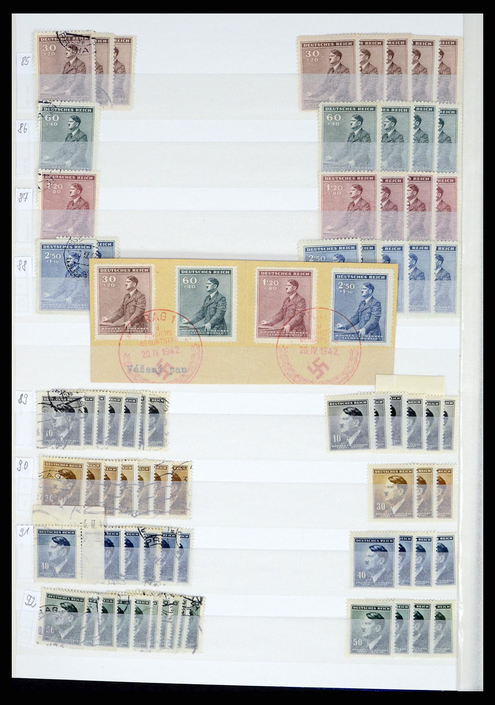 37534 358 - Postzegelverzameling 37534 Duitse gebieden en bezettingen 1920-1959.