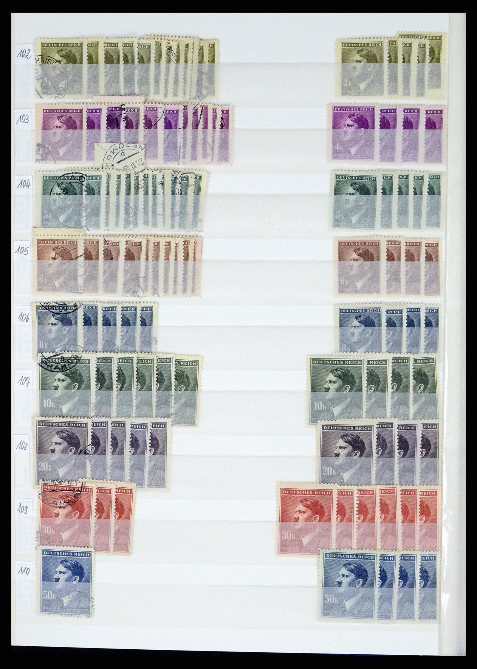 37534 360 - Postzegelverzameling 37534 Duitse gebieden en bezettingen 1920-1959.