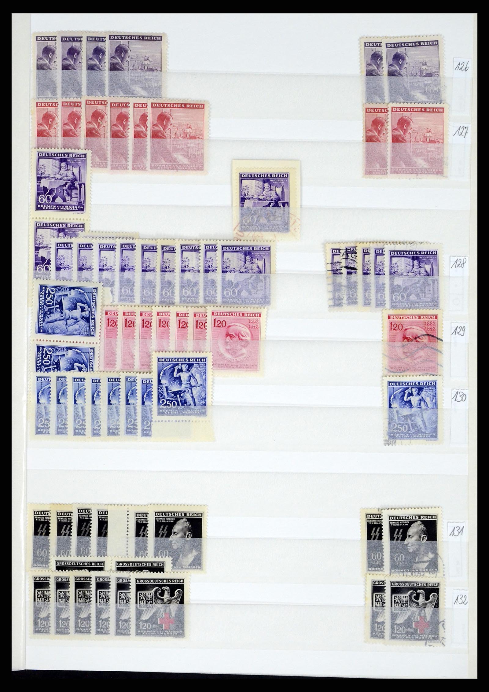 37534 363 - Postzegelverzameling 37534 Duitse gebieden en bezettingen 1920-1959.