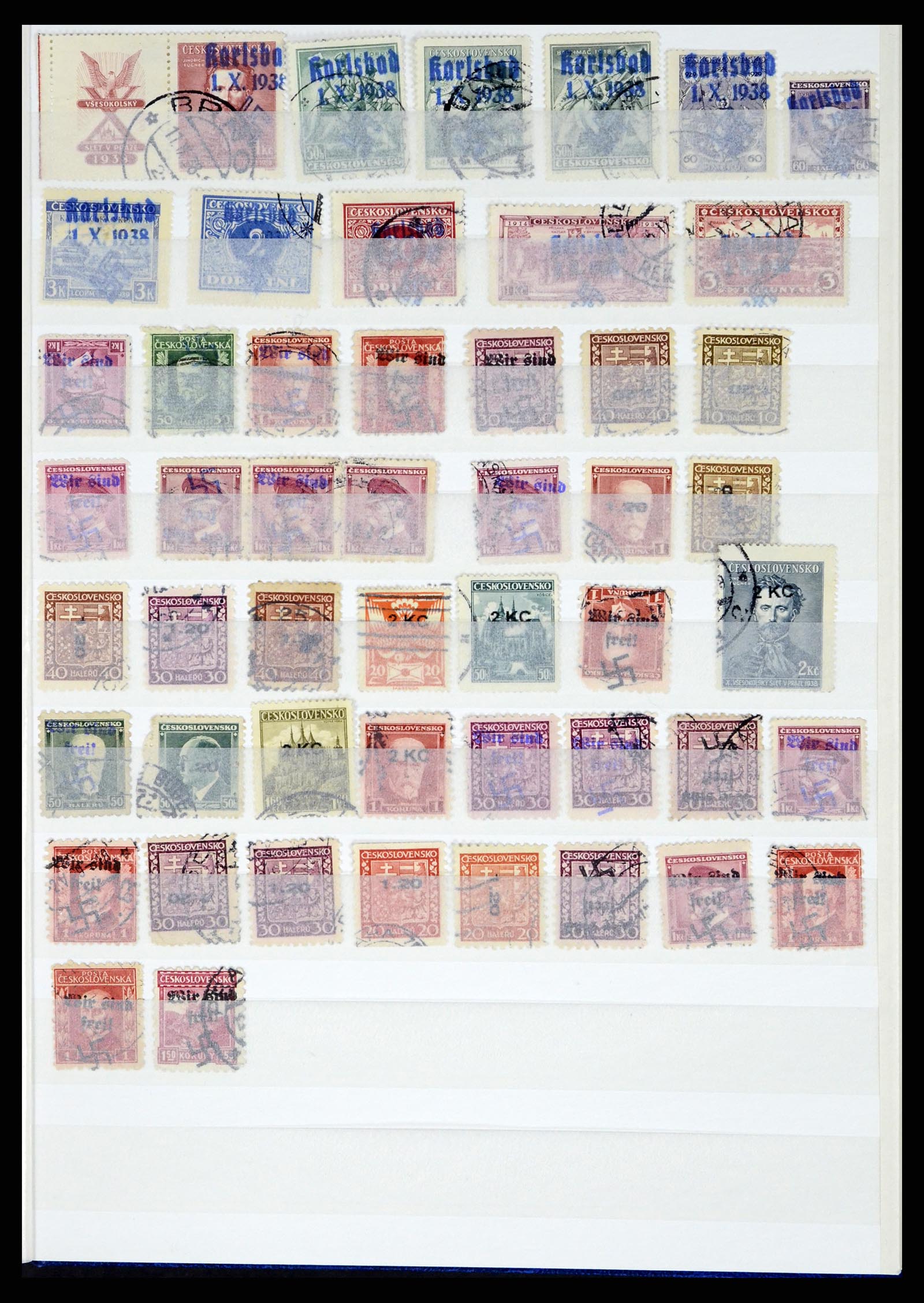 37534 372 - Postzegelverzameling 37534 Duitse gebieden en bezettingen 1920-1959.