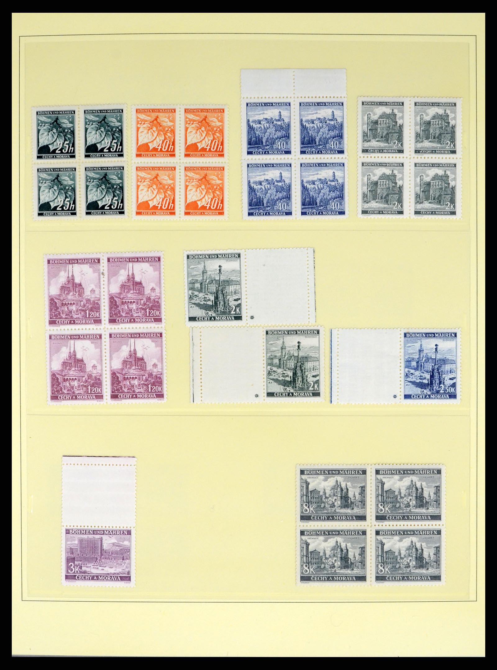 37535 007 - Stamp collection 37535 German occupation second worldwar 1939-1945.