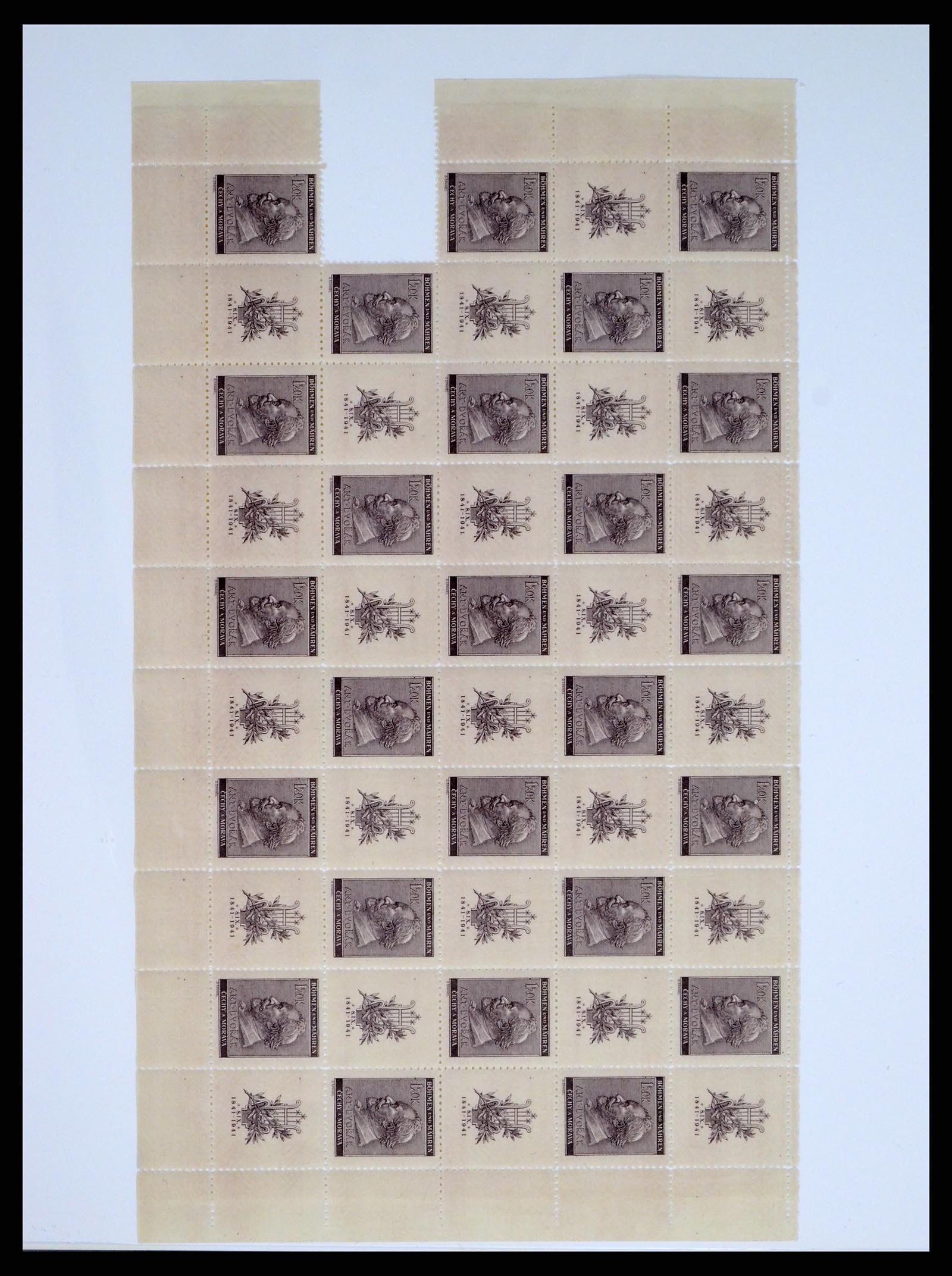 37535 013 - Postzegelverzameling 37535 Duitse bezetting 2e wereldoorlog 1939-1945