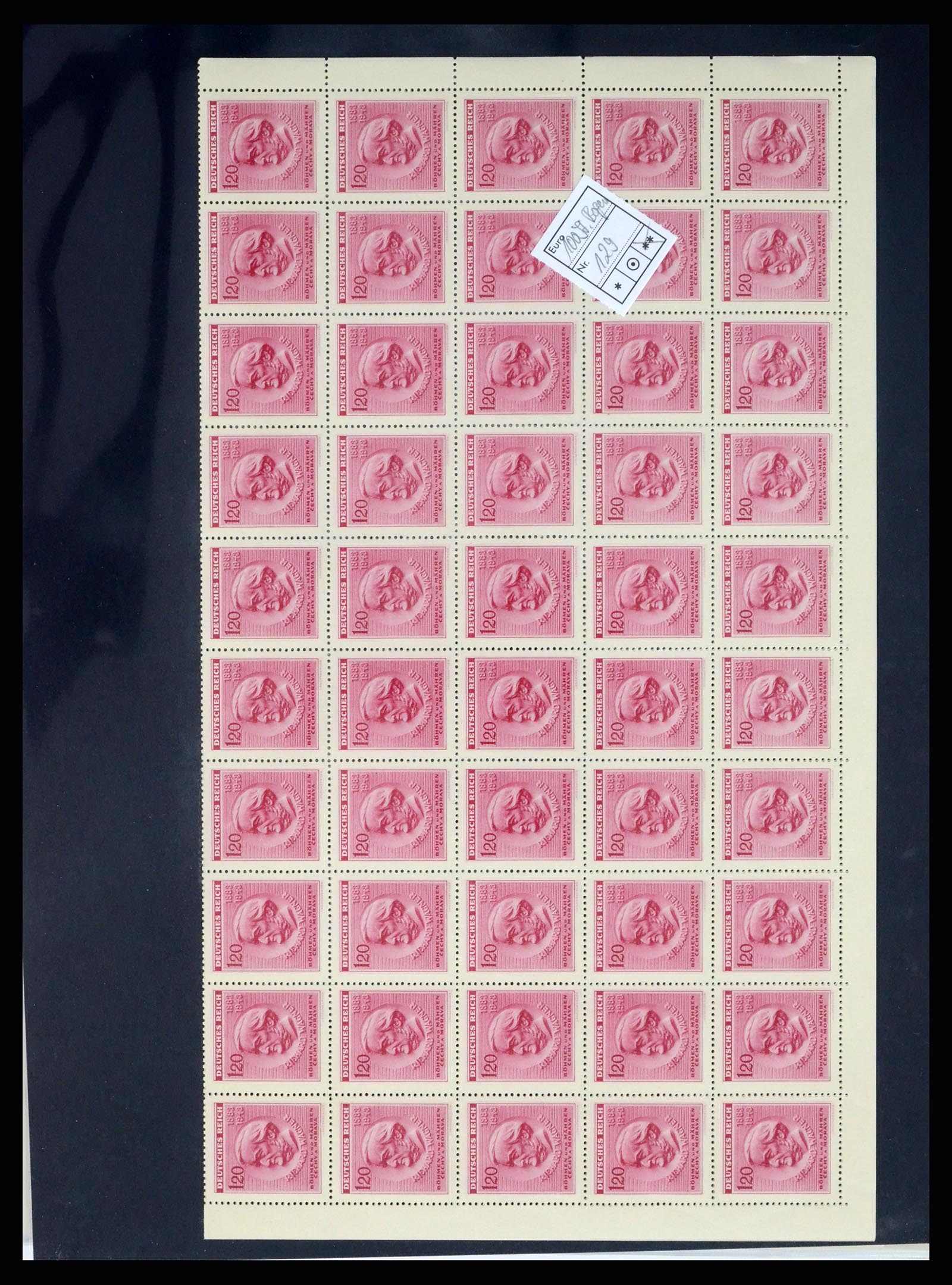 37535 022 - Stamp collection 37535 German occupation second worldwar 1939-1945.