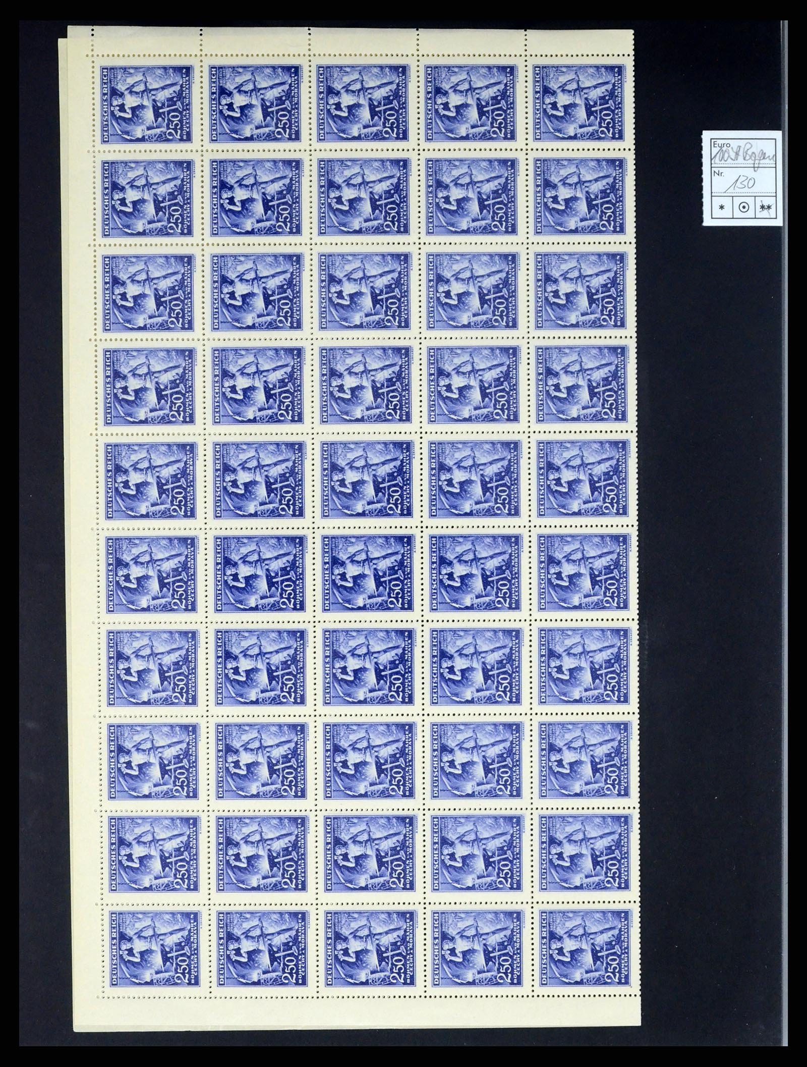 37535 023 - Stamp collection 37535 German occupation second worldwar 1939-1945.