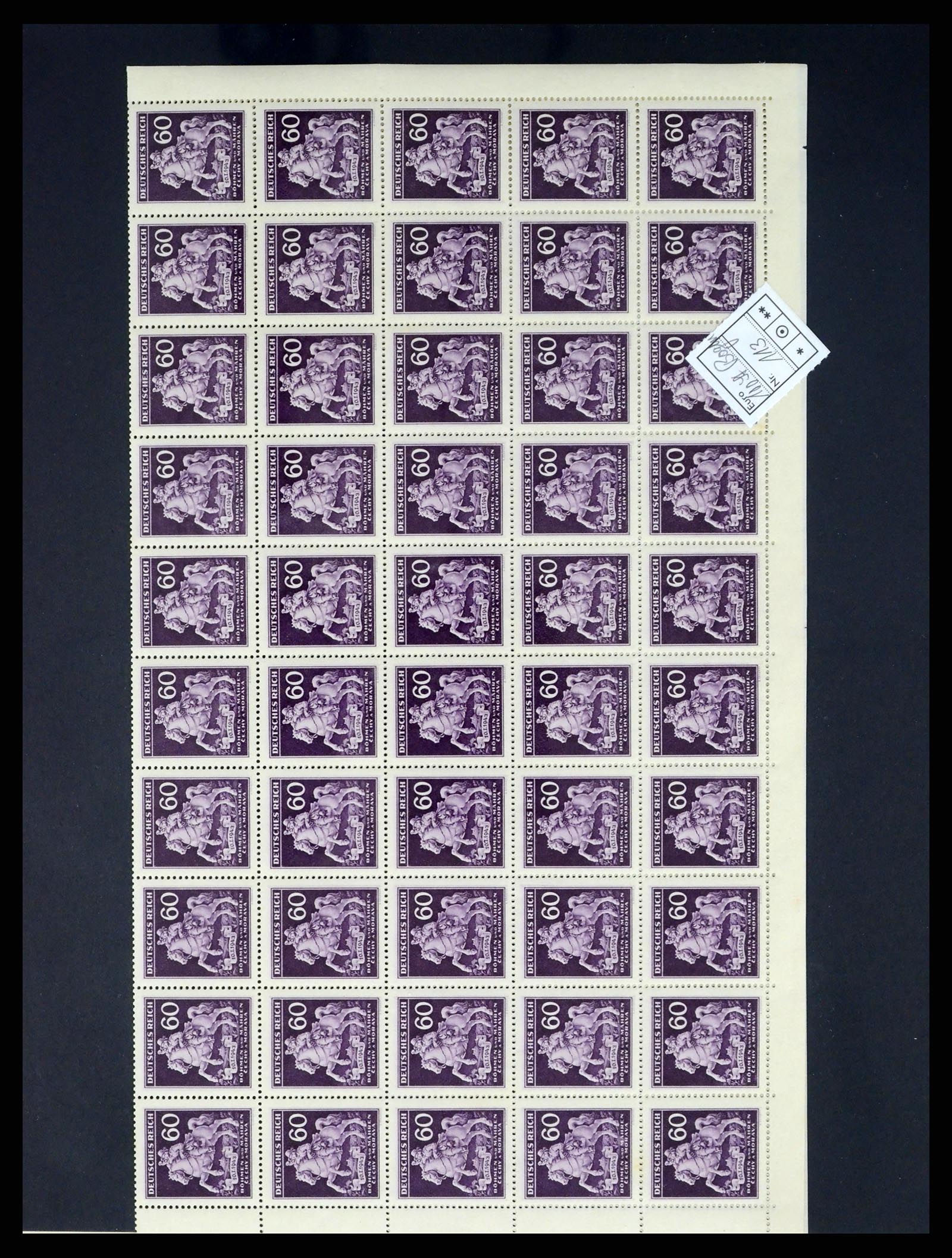 37535 024 - Stamp collection 37535 German occupation second worldwar 1939-1945.