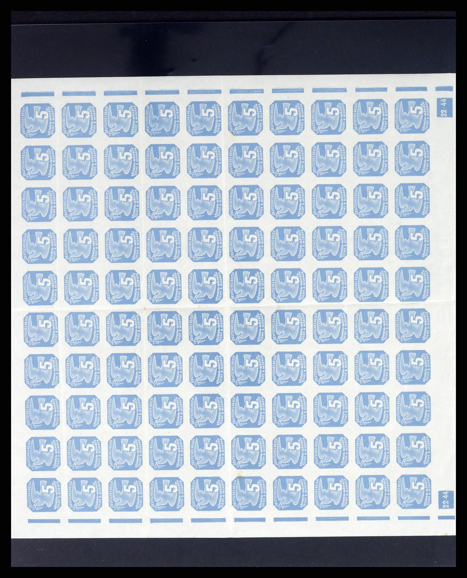 37535 028 - Postzegelverzameling 37535 Duitse bezetting 2e wereldoorlog 1939-1945