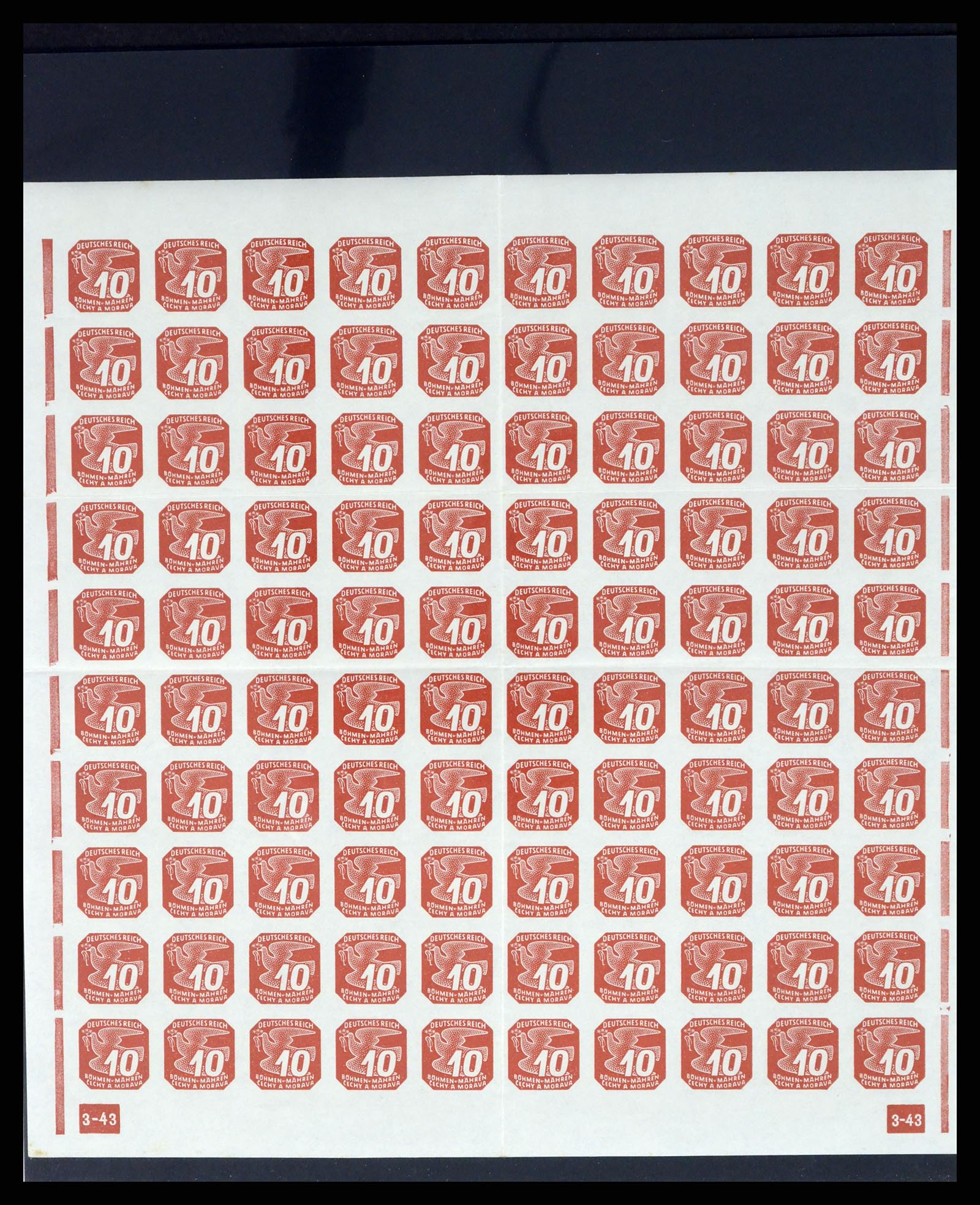 37535 030 - Stamp collection 37535 German occupation second worldwar 1939-1945.