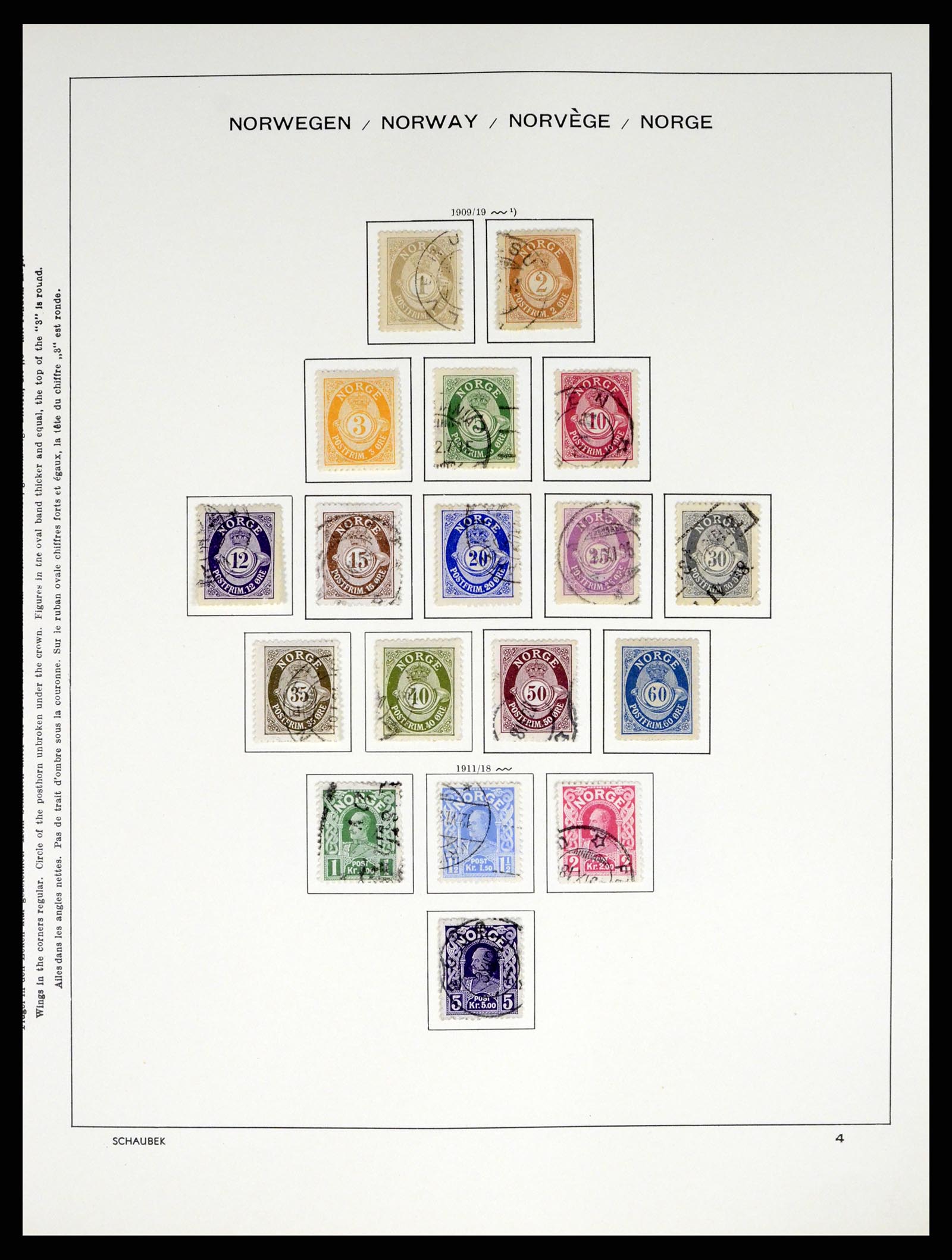 37544 005 - Postzegelverzameling 37544 Noorwegen 1855-2014.