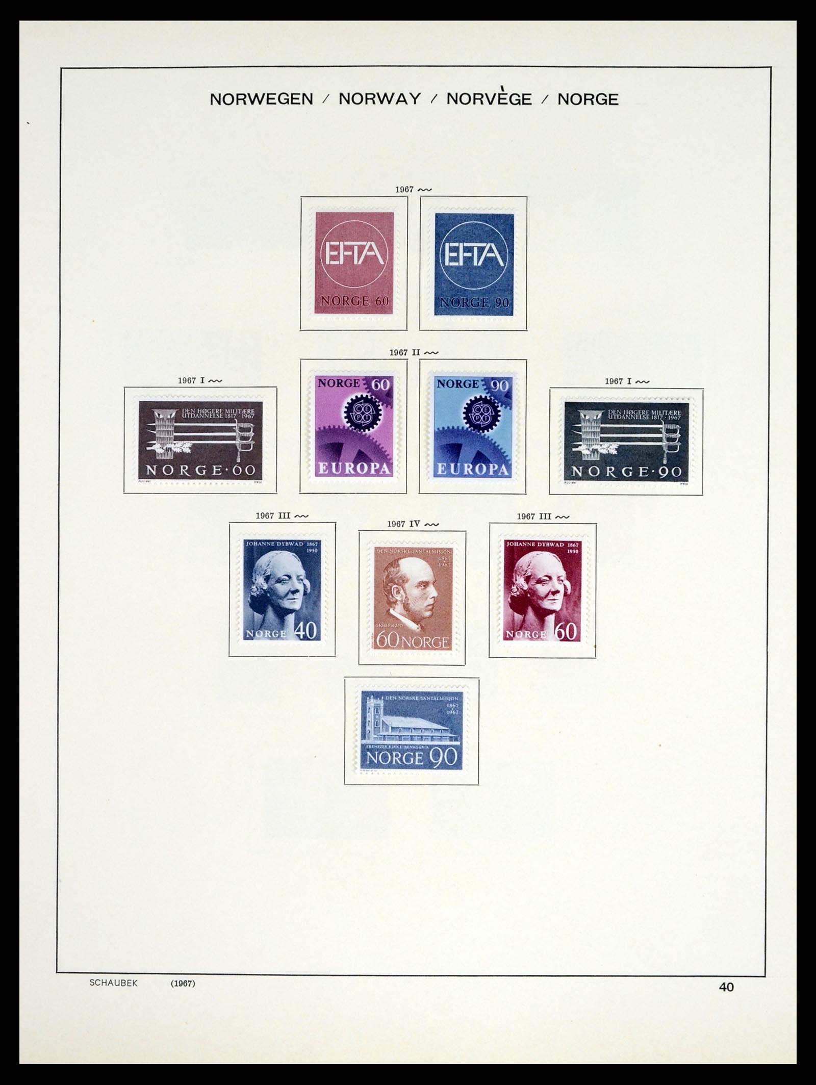 37544 039 - Postzegelverzameling 37544 Noorwegen 1855-2014.