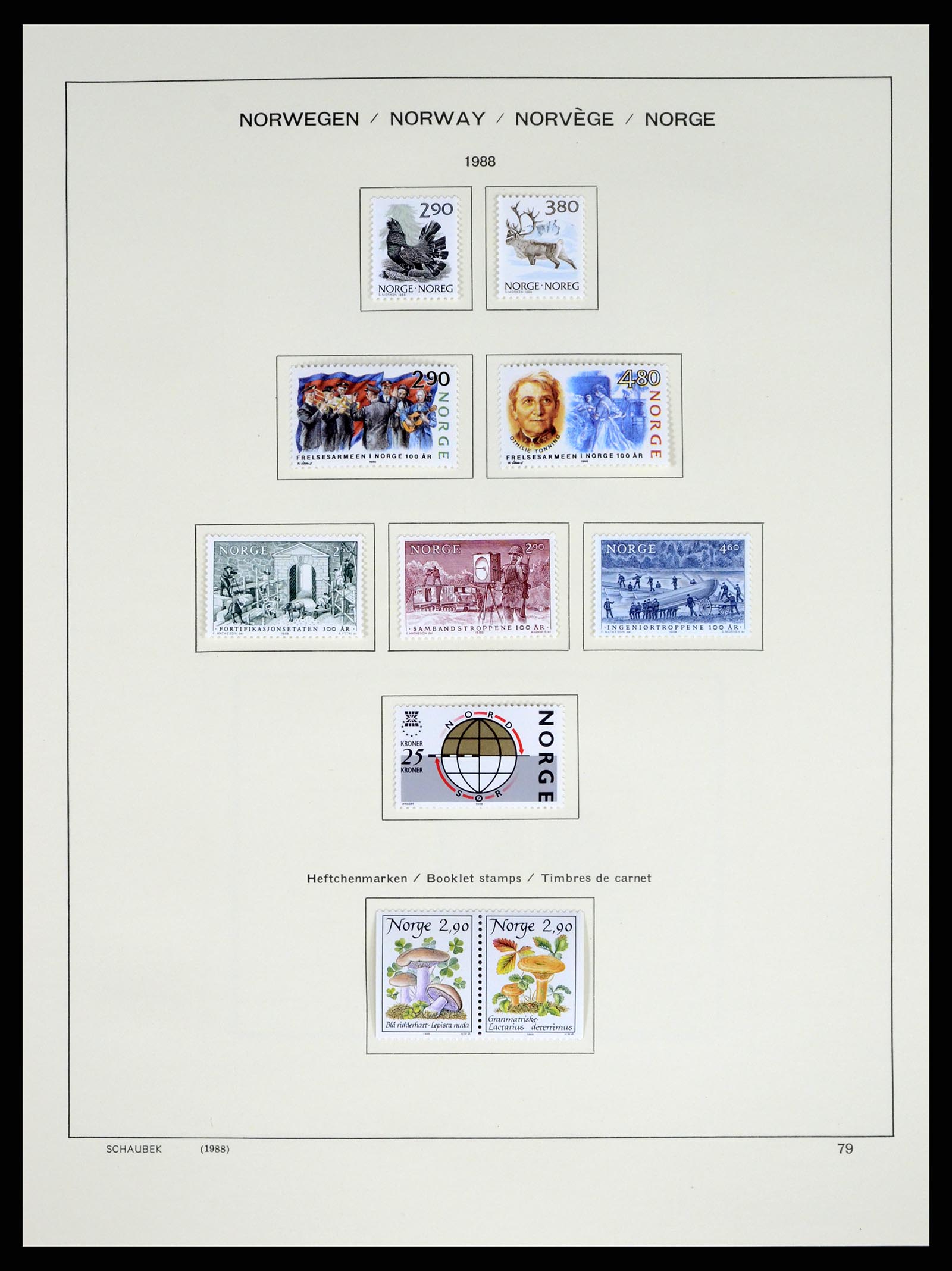37544 085 - Postzegelverzameling 37544 Noorwegen 1855-2014.