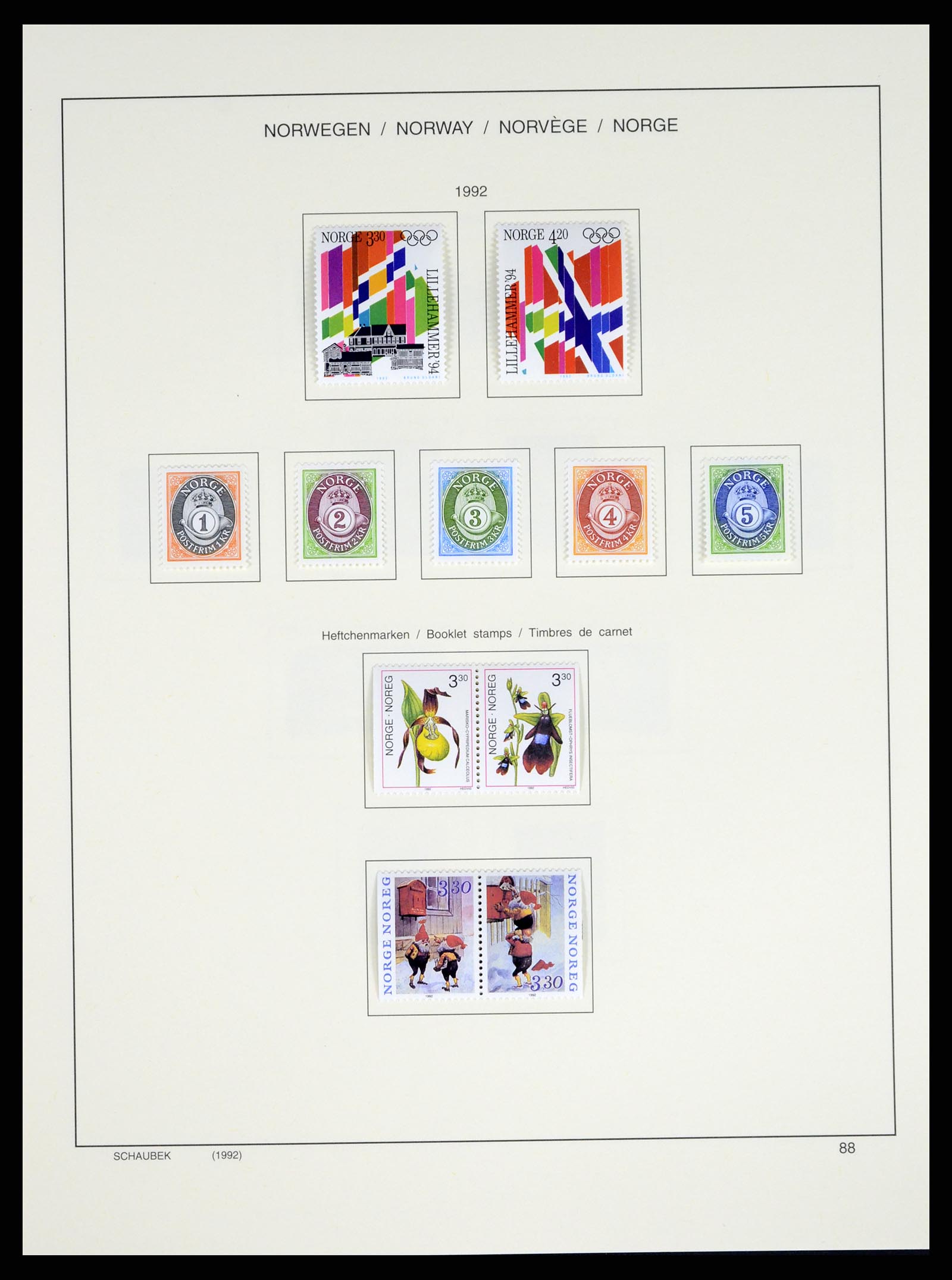 37544 099 - Postzegelverzameling 37544 Noorwegen 1855-2014.