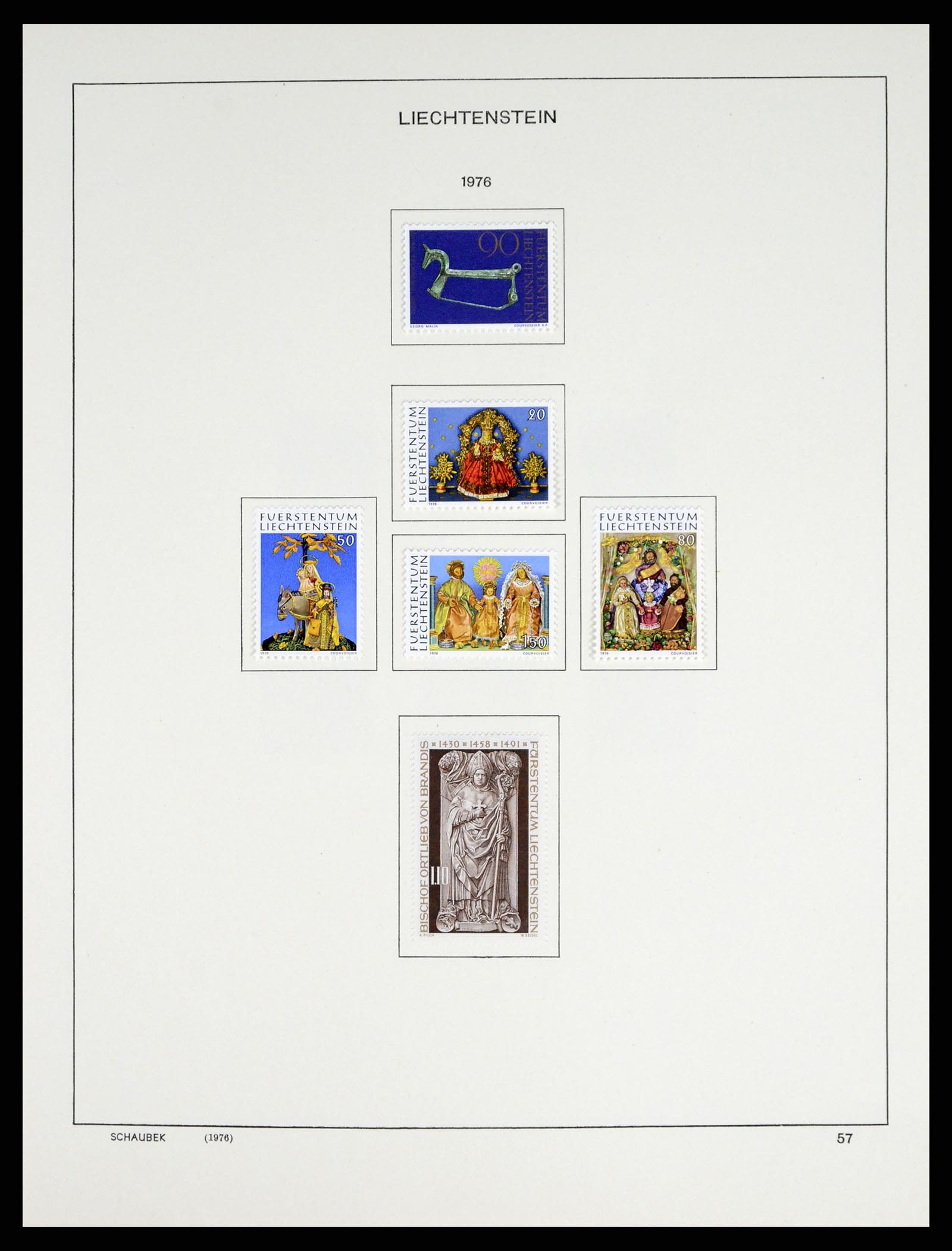 37547 070 - Stamp collection 37547 Liechtenstein 1912-2011.