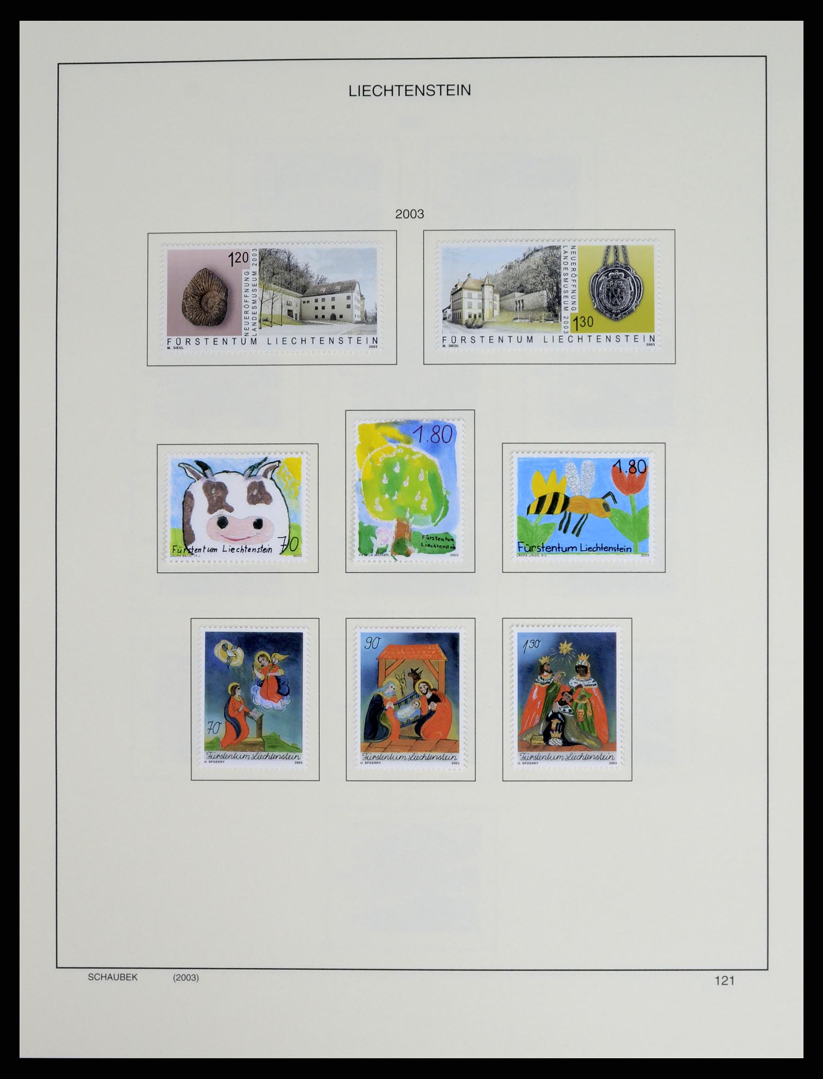 37547 143 - Stamp collection 37547 Liechtenstein 1912-2011.