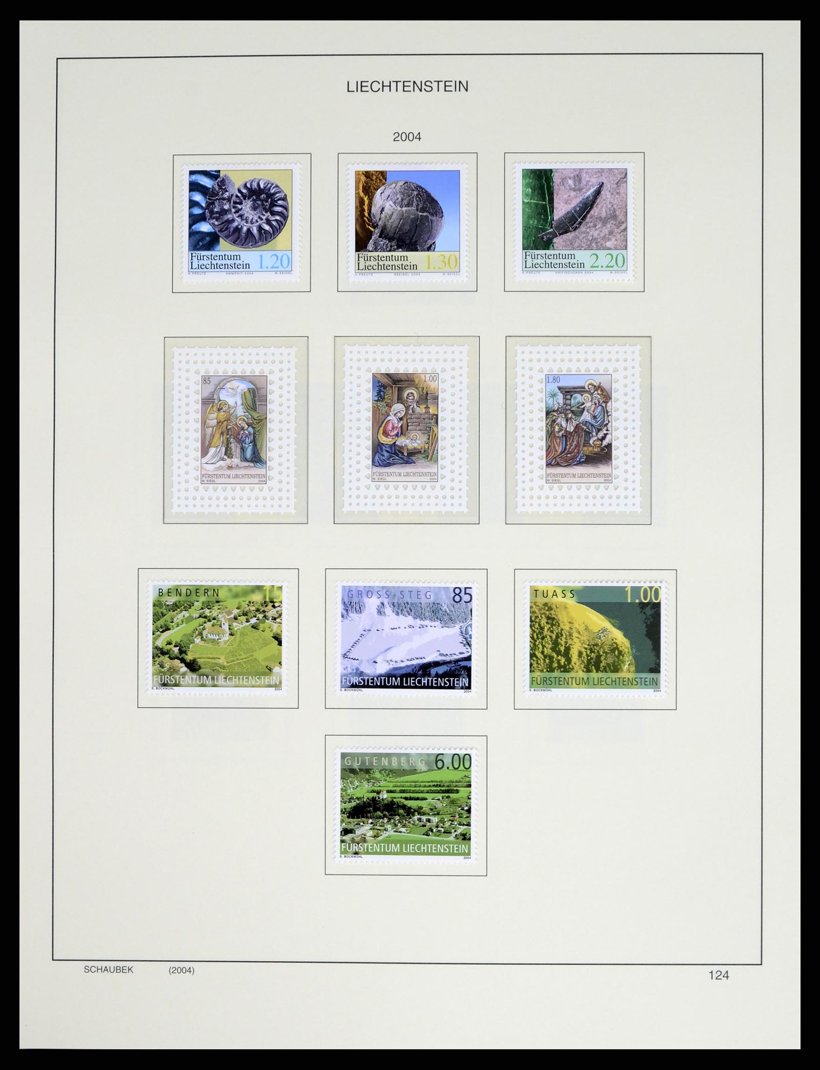 37547 147 - Stamp collection 37547 Liechtenstein 1912-2011.