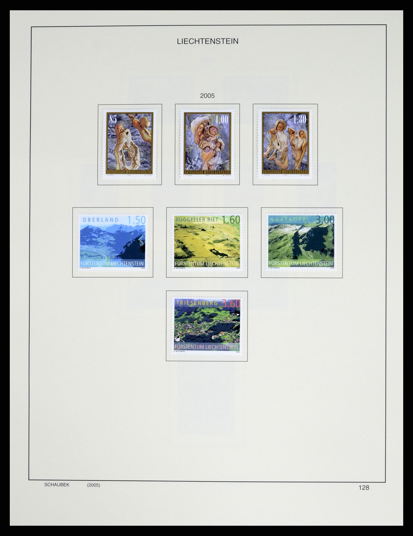 37547 151 - Stamp collection 37547 Liechtenstein 1912-2011.