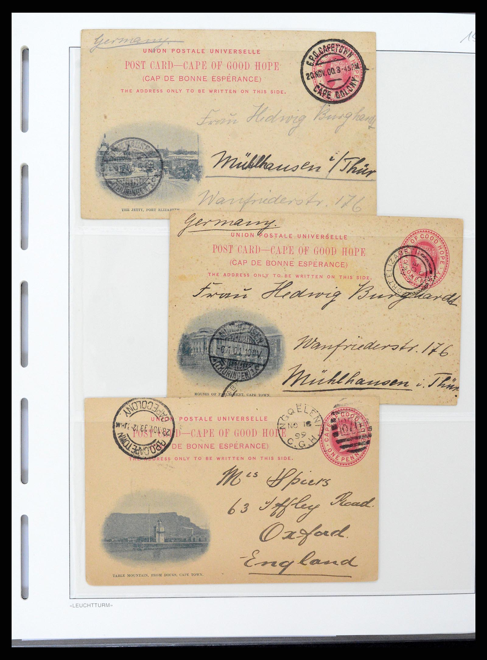 37550 028 - Postzegelverzameling 37550 Kaap de Goede Hoop 1852-1910.