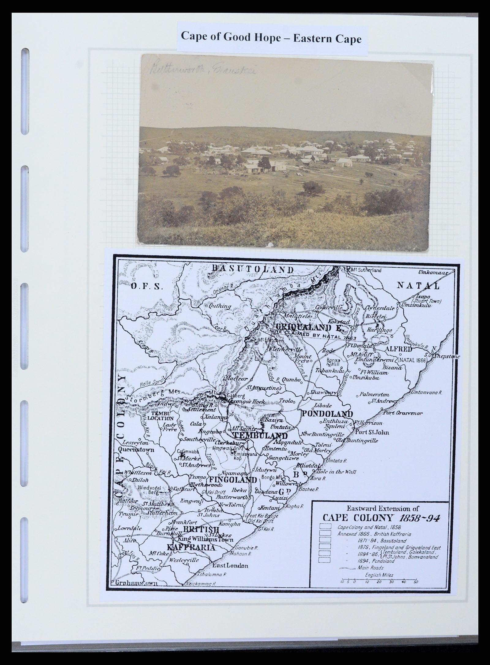 37550 033 - Stamp collection 37550 Cape of Good Hope 1852-1910.