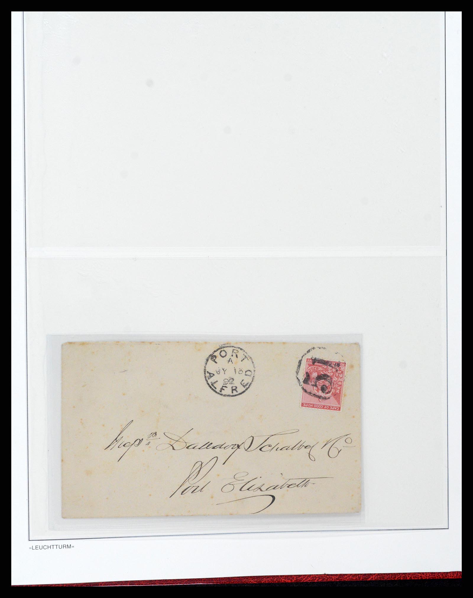 37550 048 - Postzegelverzameling 37550 Kaap de Goede Hoop 1852-1910.