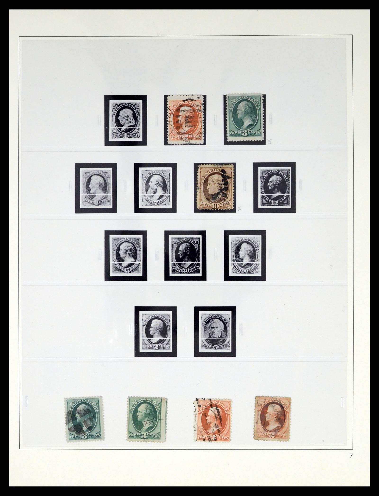 37551 007 - Stamp collection 37551 USA 1851-2001.
