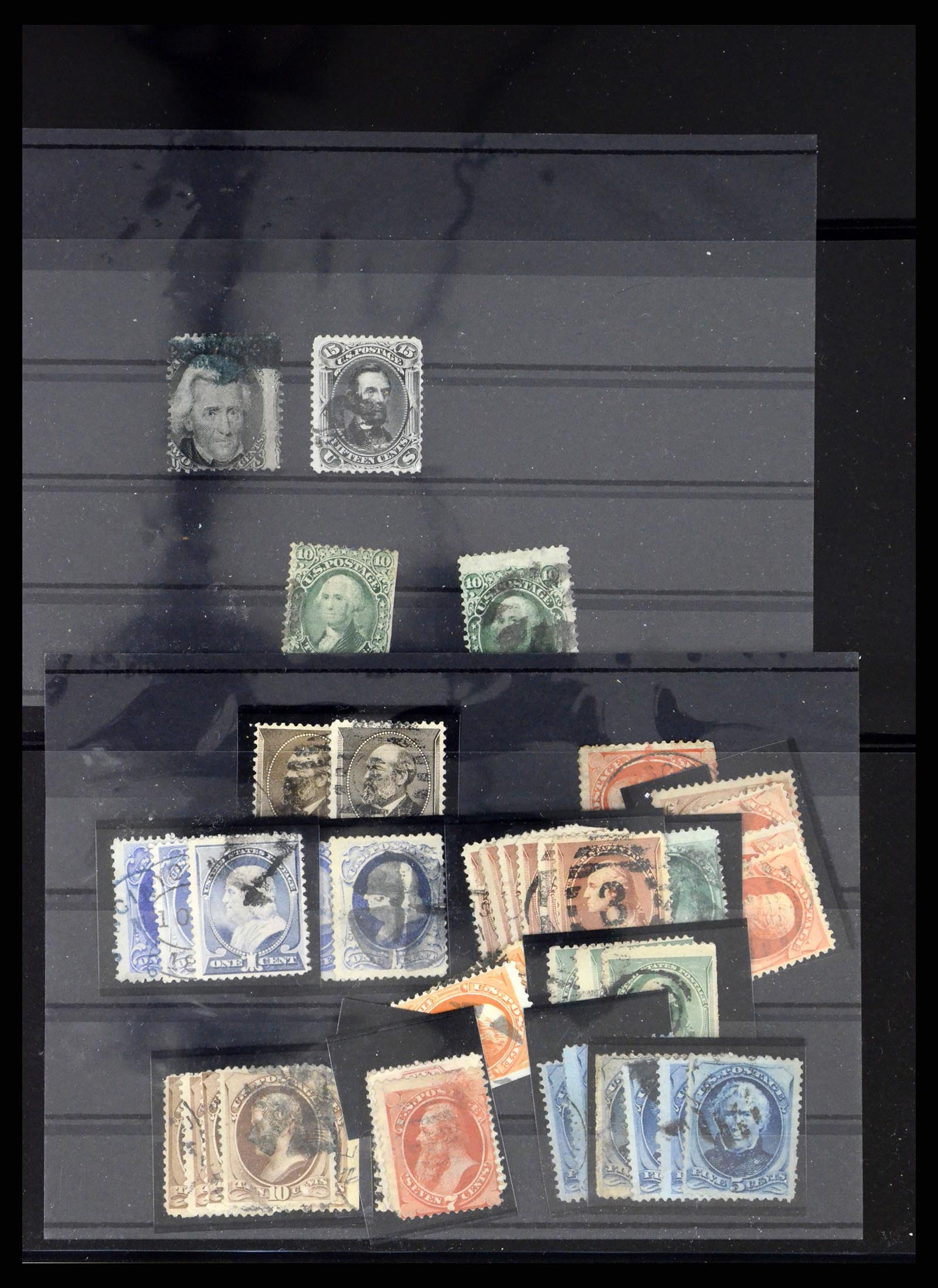 37551 012 - Postzegelverzameling 37551 USA 1851-2001.