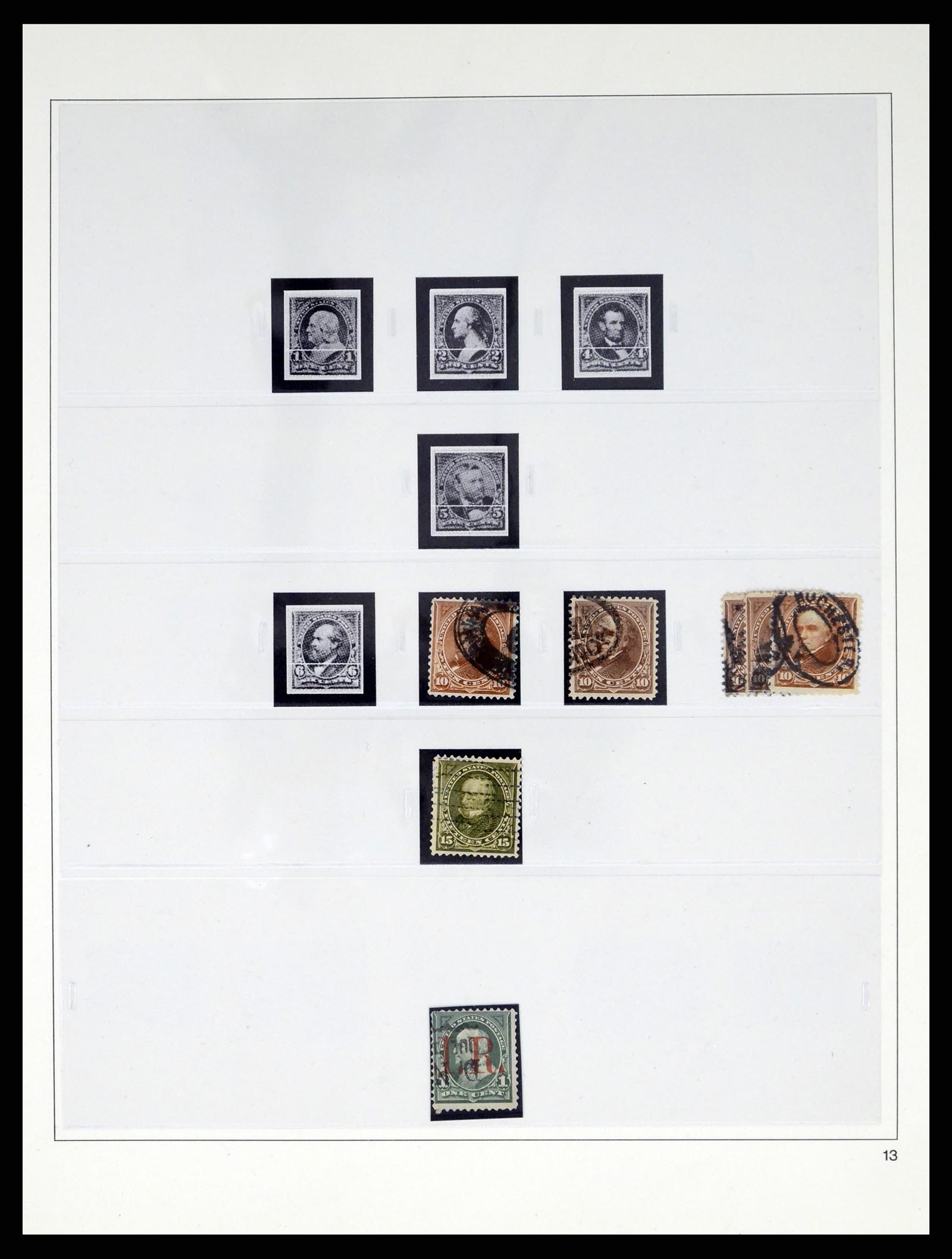 37551 016 - Stamp collection 37551 USA 1851-2001.