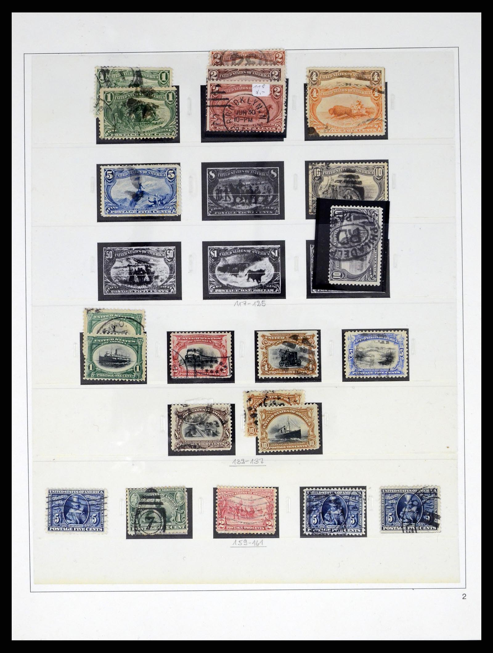 37551 017 - Postzegelverzameling 37551 USA 1851-2001.