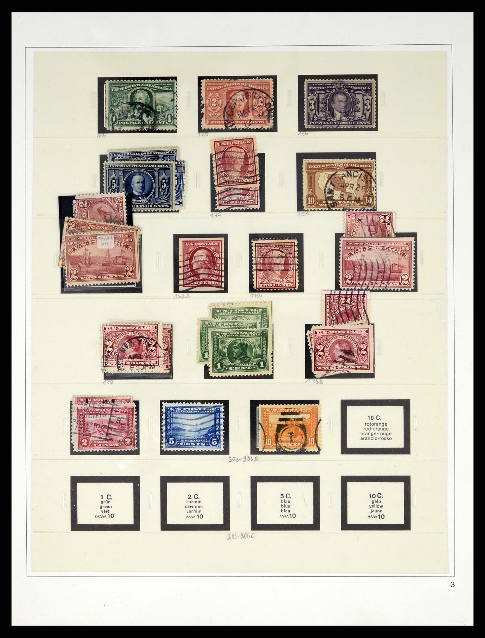 37551 019 - Stamp collection 37551 USA 1851-2001.