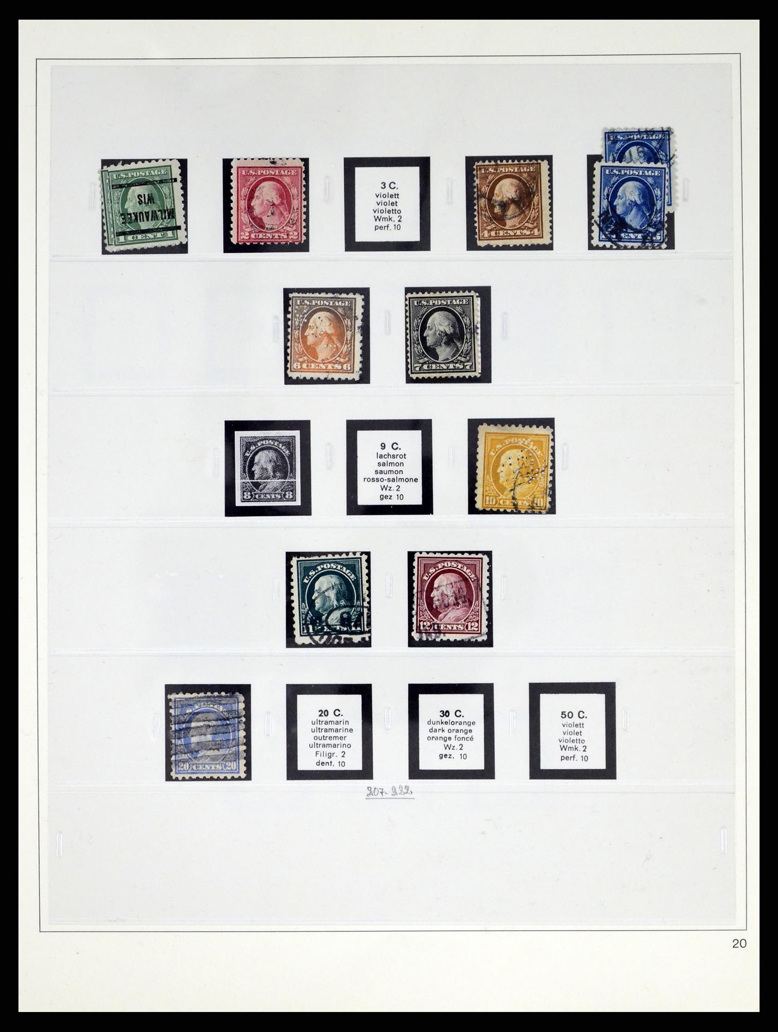 37551 024 - Stamp collection 37551 USA 1851-2001.