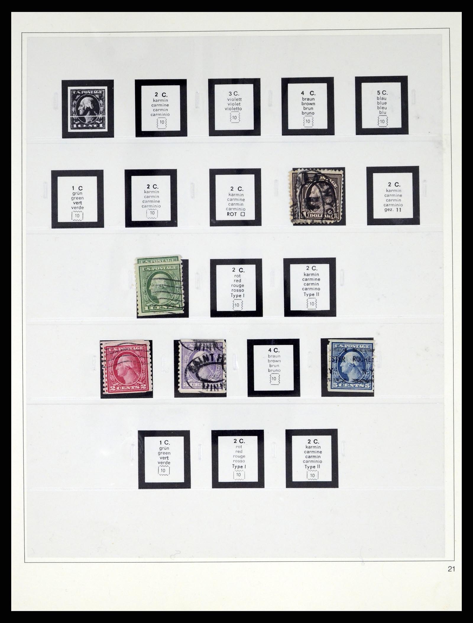 37551 025 - Stamp collection 37551 USA 1851-2001.