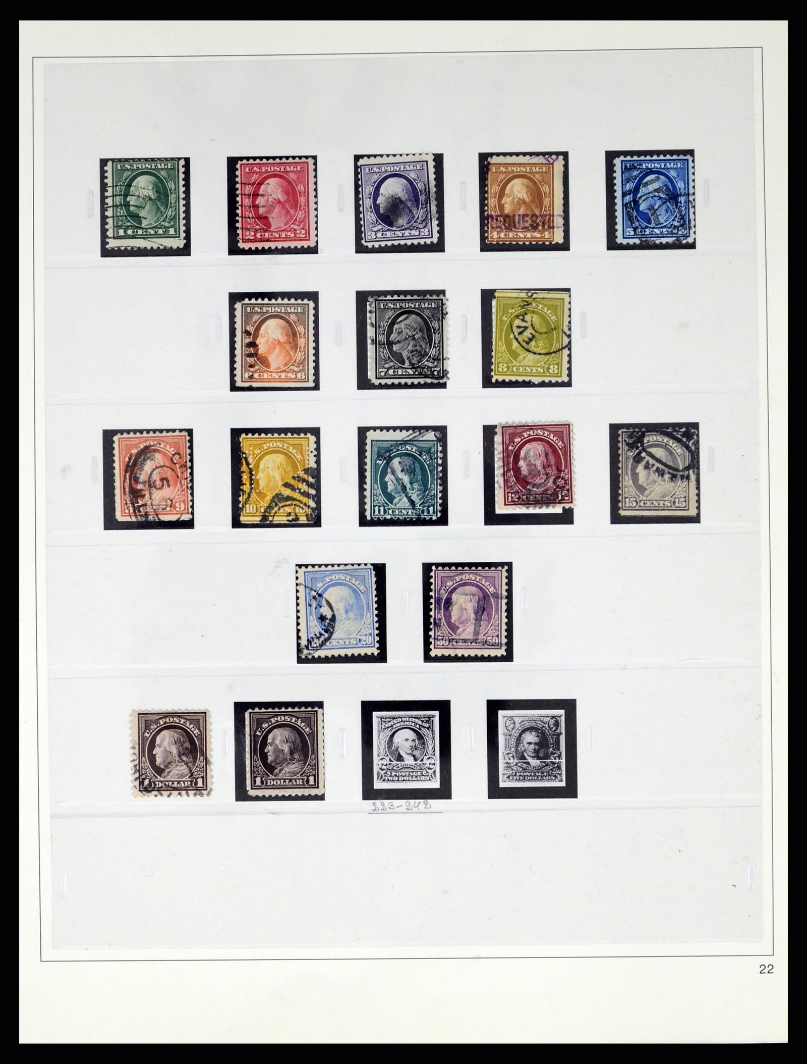 37551 026 - Stamp collection 37551 USA 1851-2001.