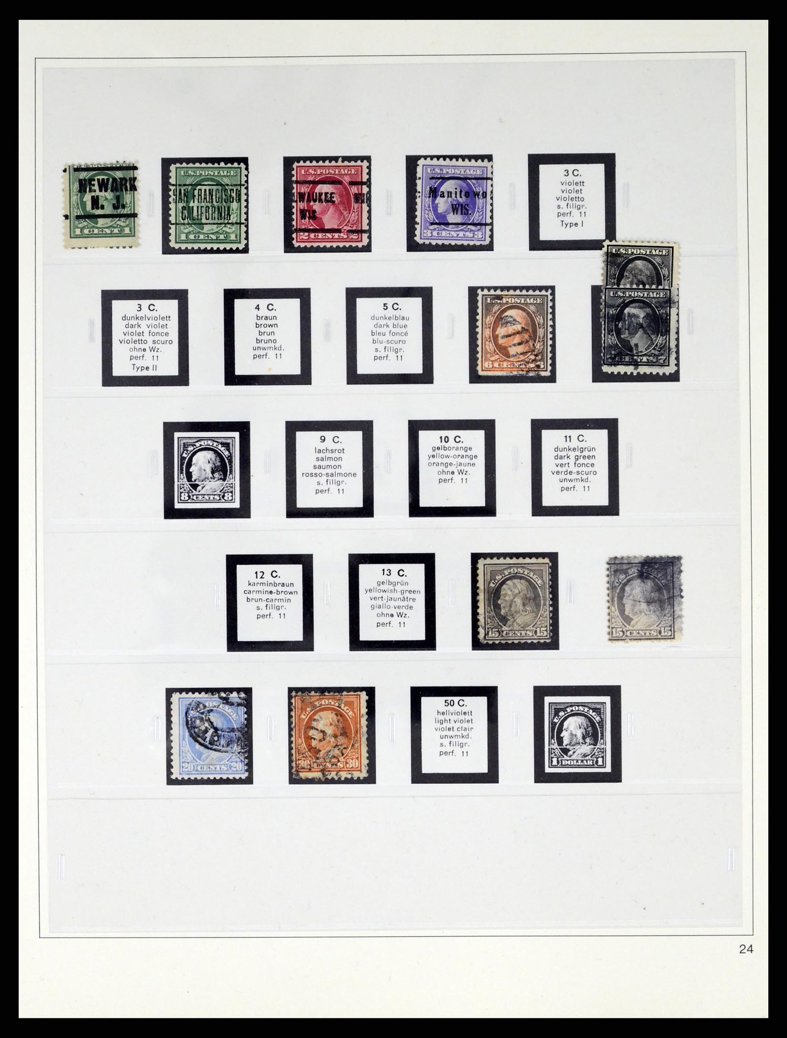 37551 027 - Stamp collection 37551 USA 1851-2001.