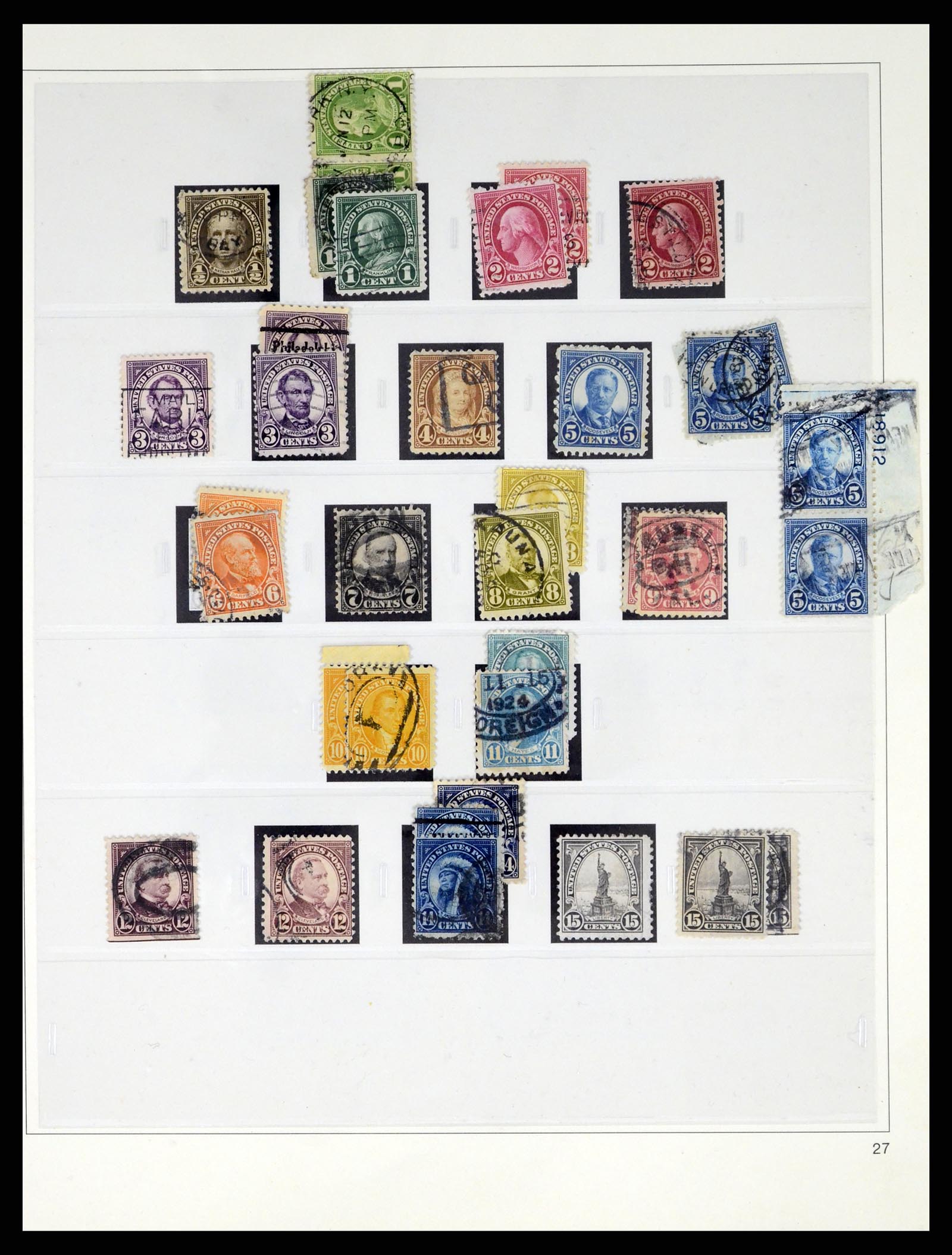 37551 028 - Stamp collection 37551 USA 1851-2001.