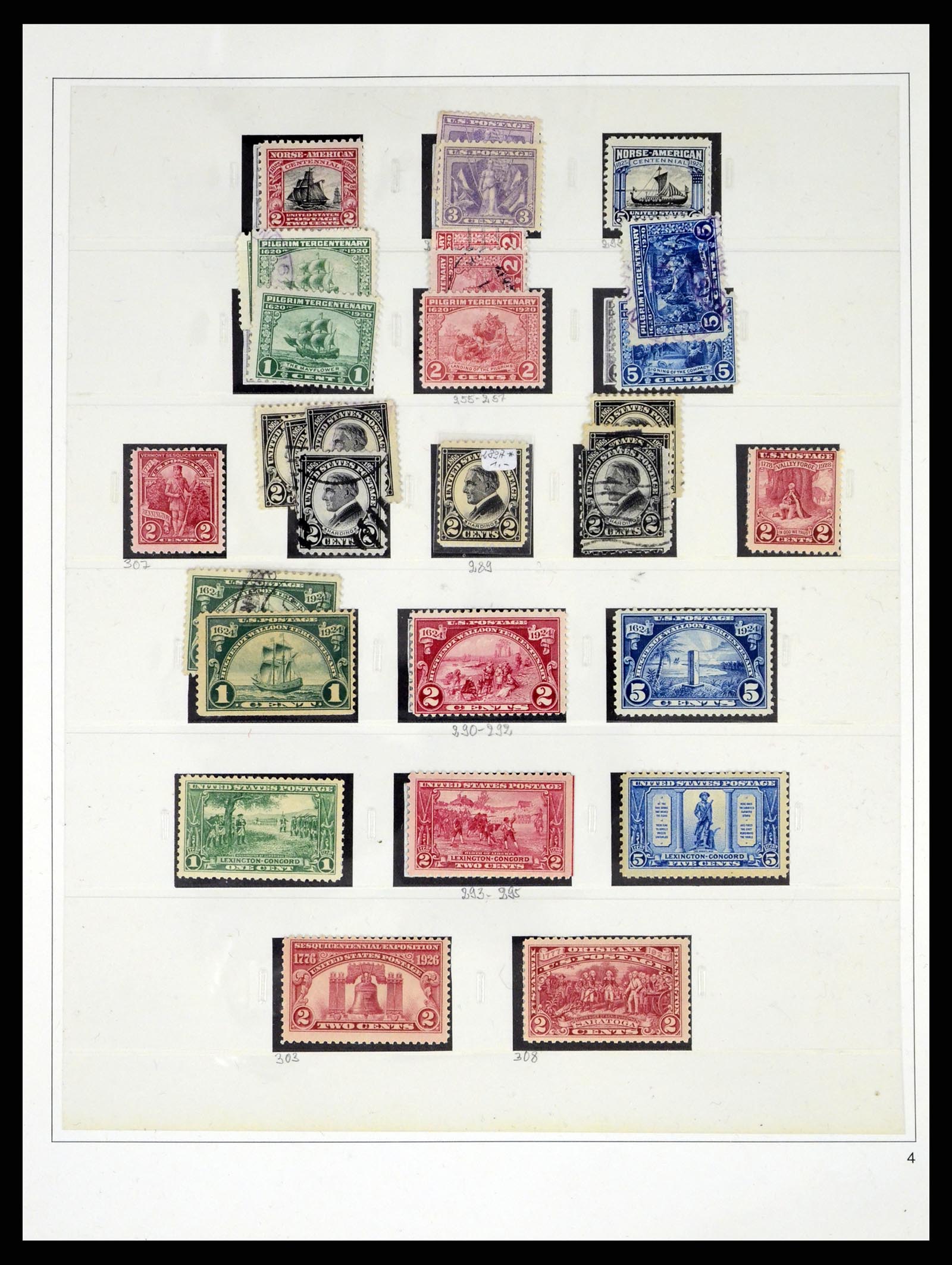 37551 029 - Stamp collection 37551 USA 1851-2001.