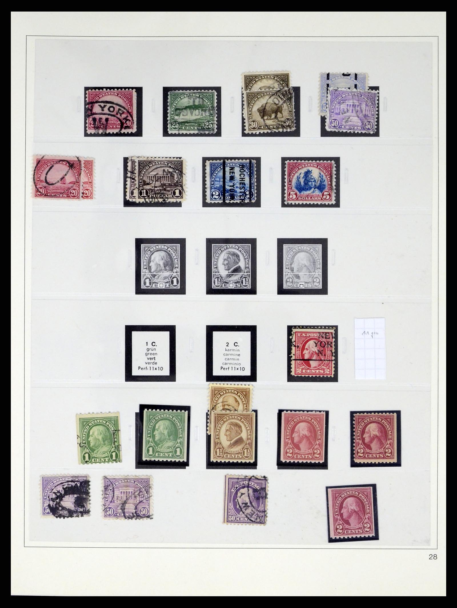 37551 030 - Stamp collection 37551 USA 1851-2001.