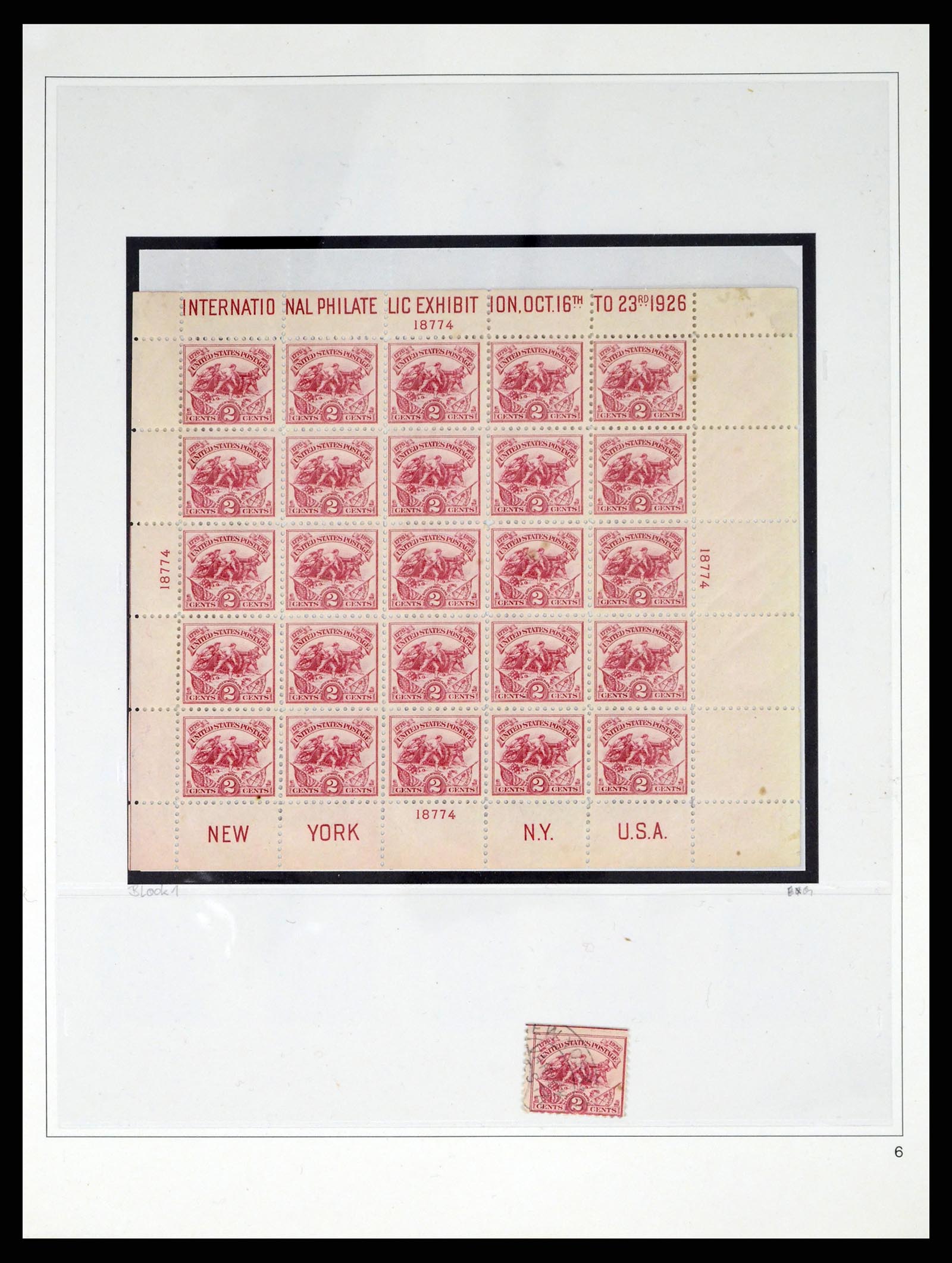37551 034 - Stamp collection 37551 USA 1851-2001.