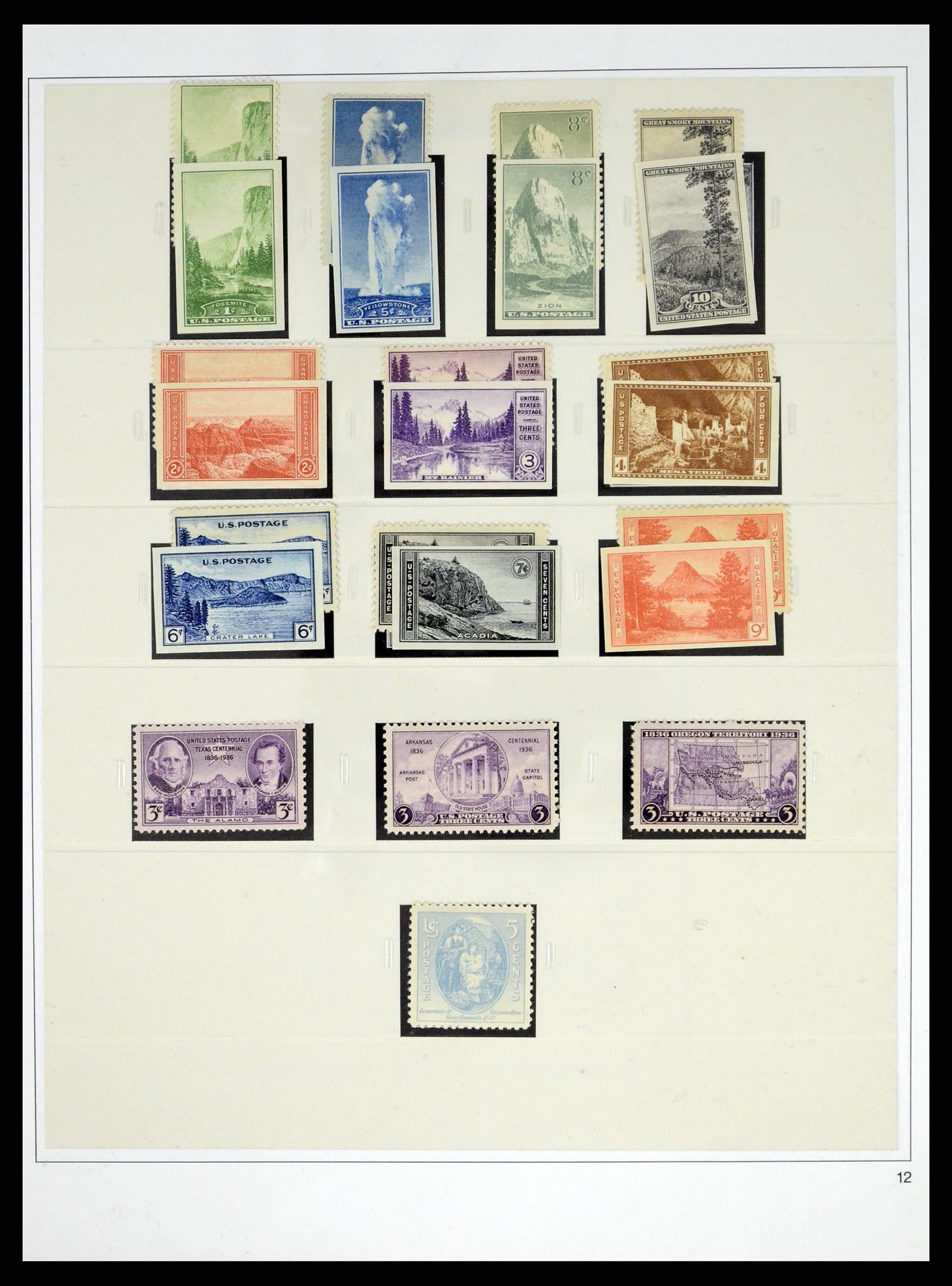37551 041 - Stamp collection 37551 USA 1851-2001.