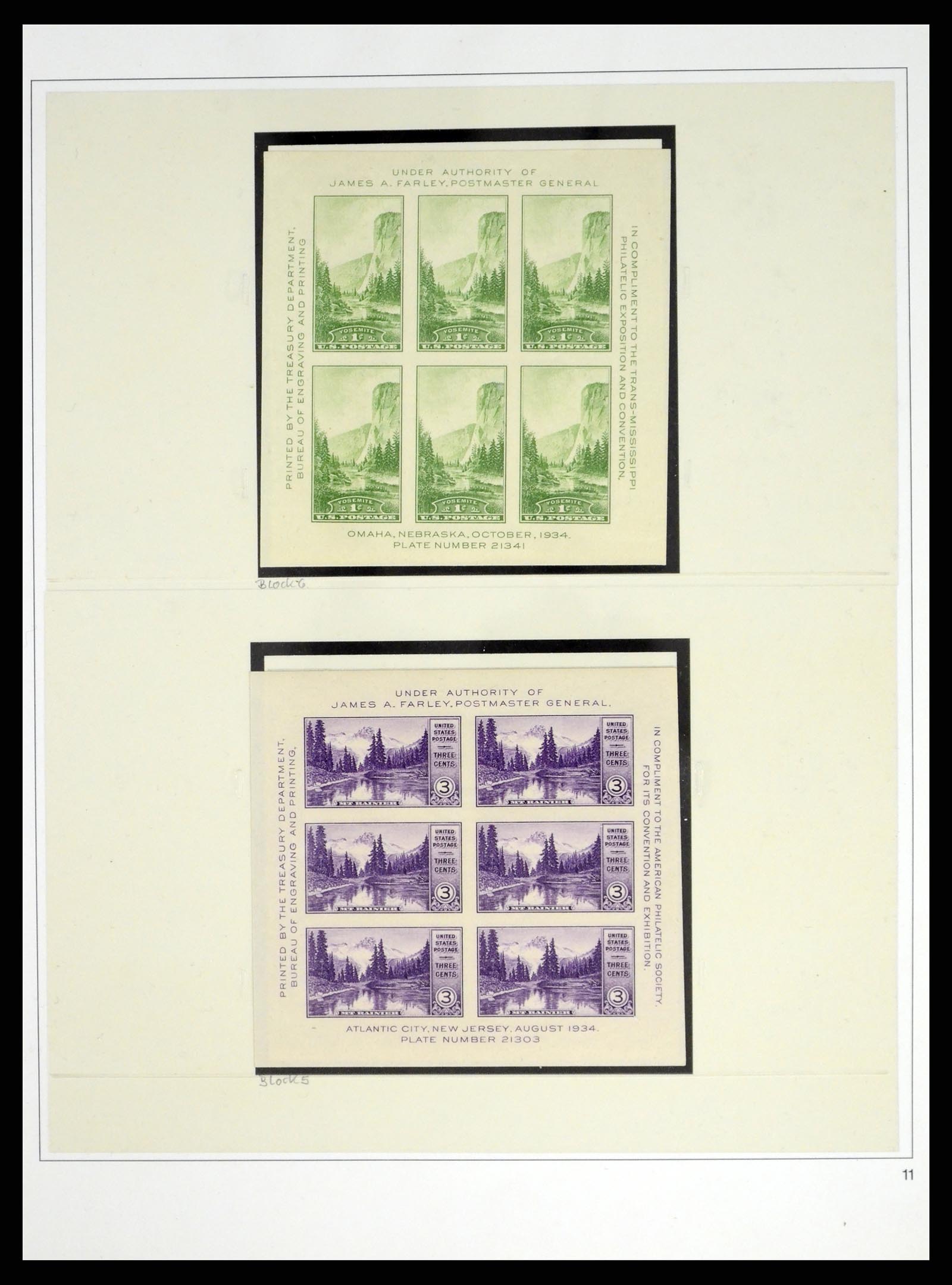 37551 042 - Stamp collection 37551 USA 1851-2001.