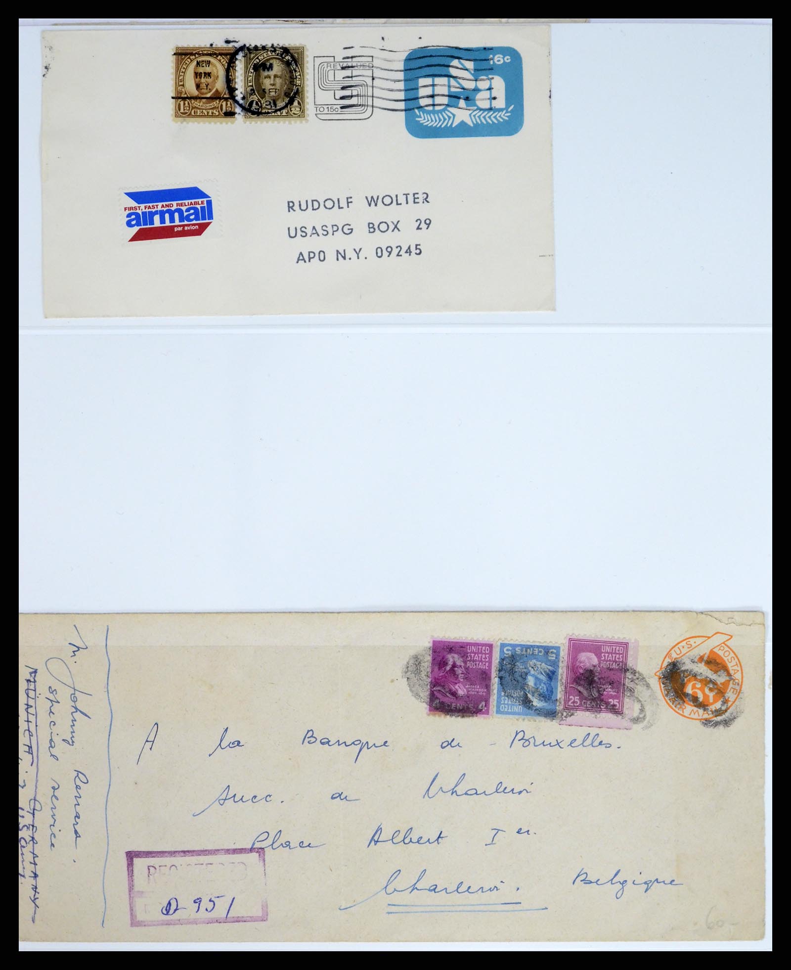 37551 045 - Stamp collection 37551 USA 1851-2001.