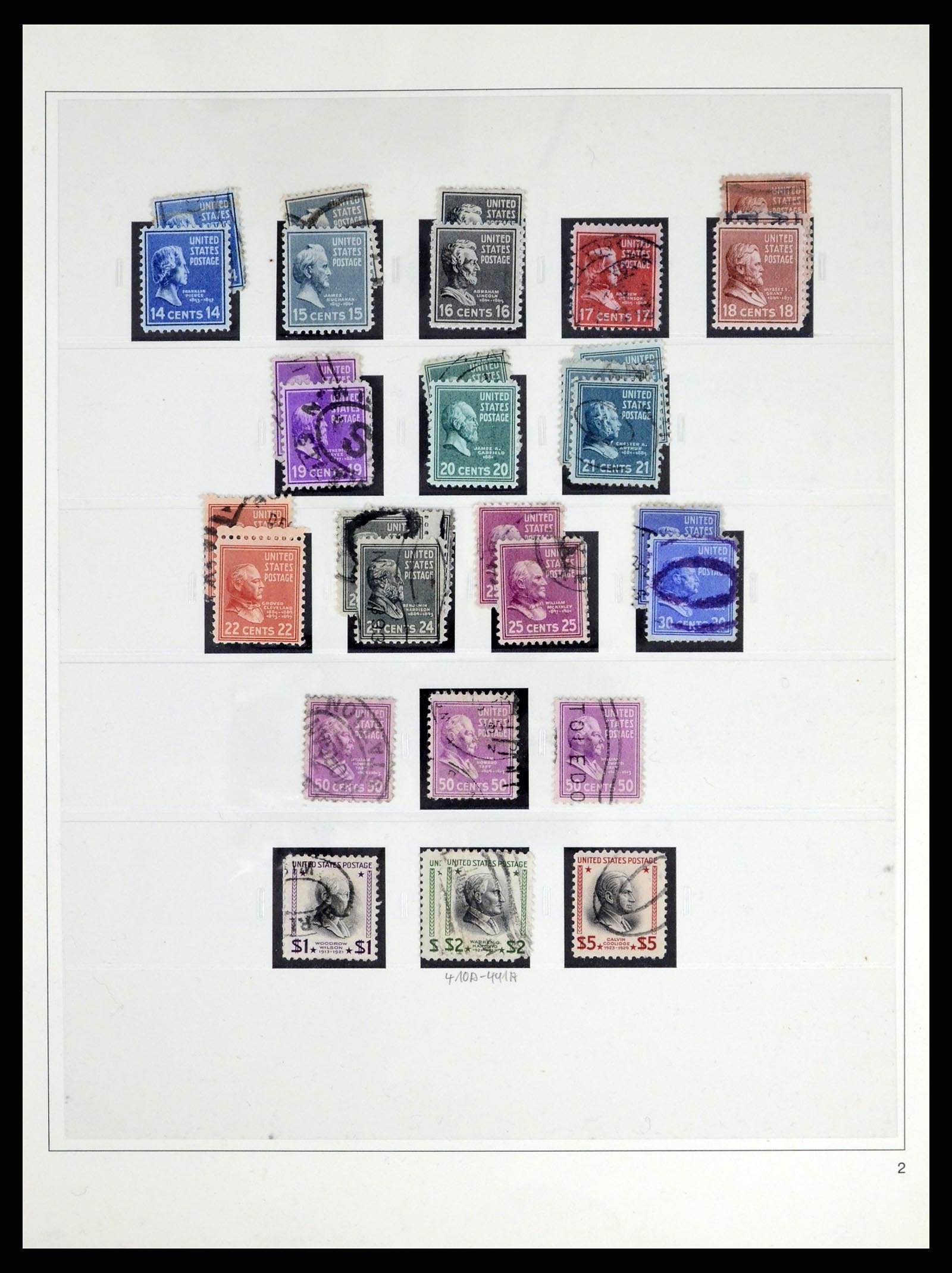 37551 048 - Stamp collection 37551 USA 1851-2001.