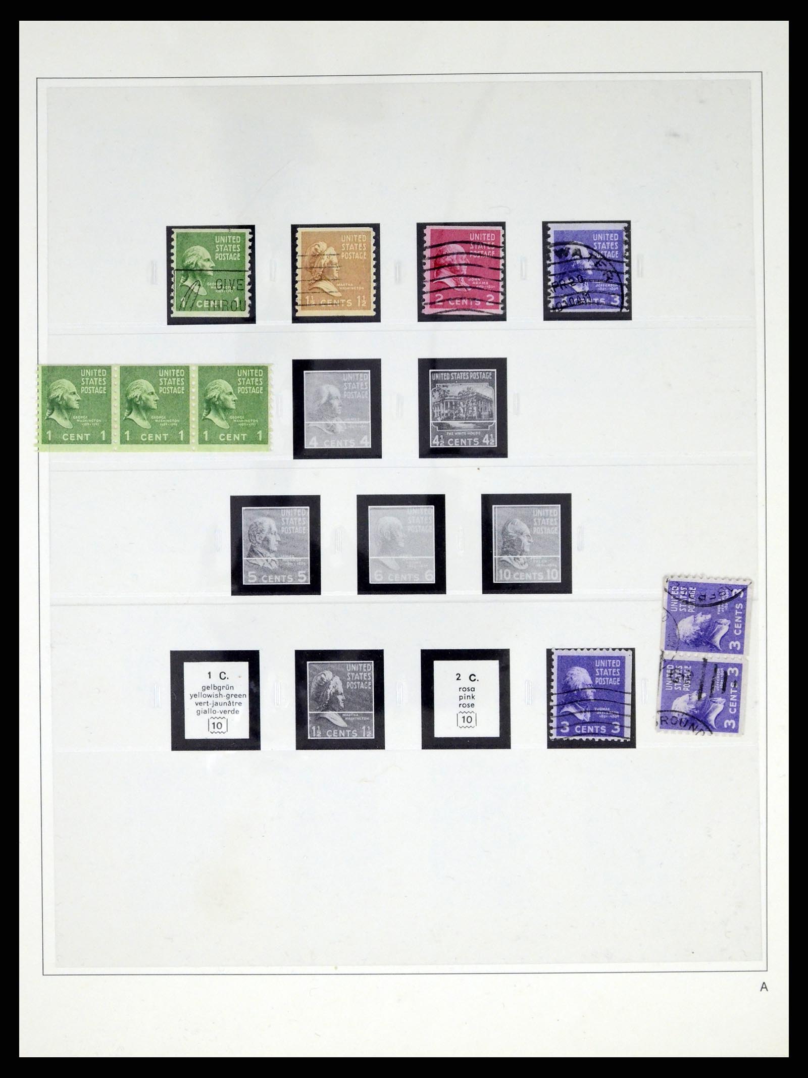 37551 050 - Stamp collection 37551 USA 1851-2001.