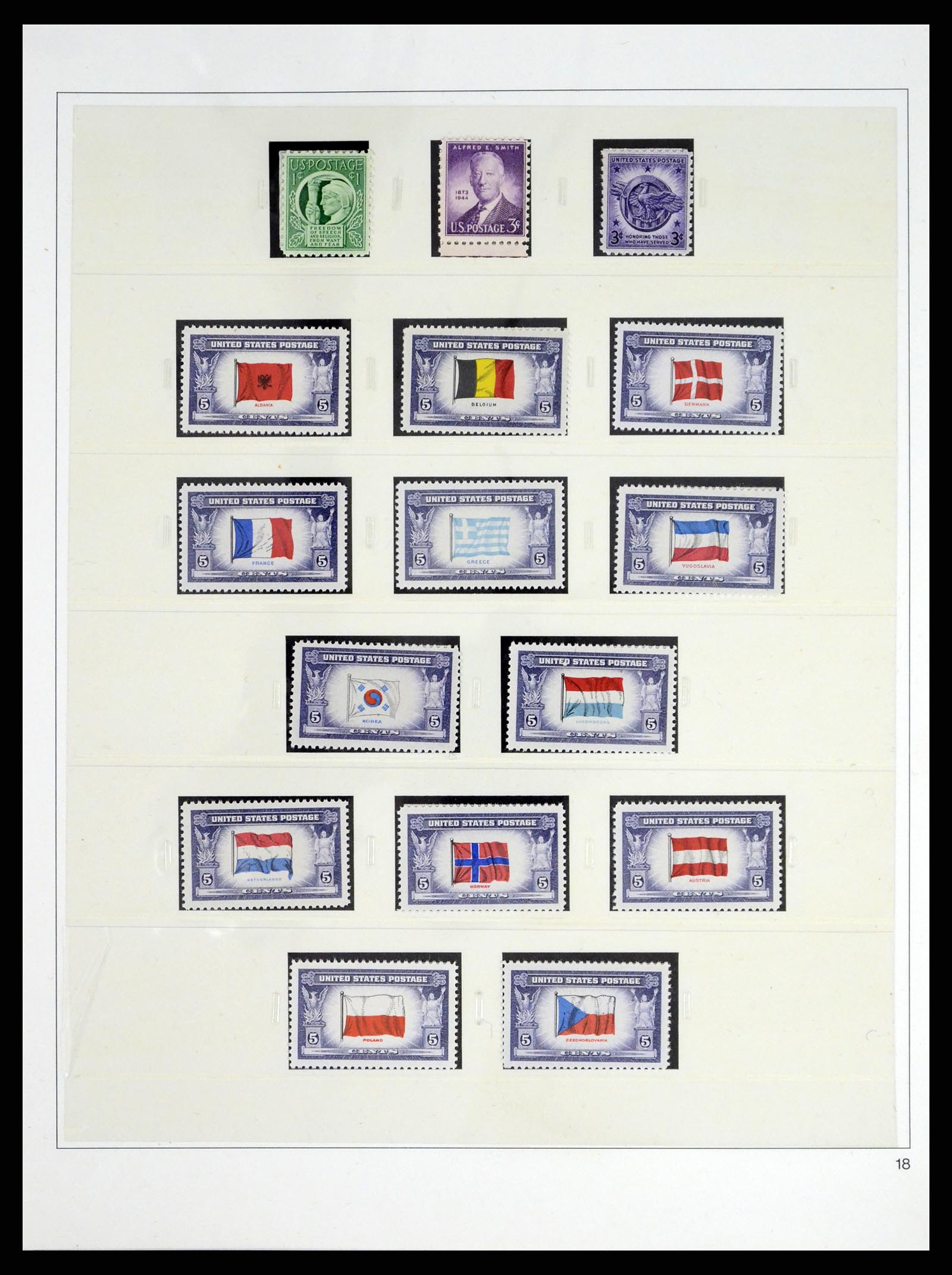 37551 054 - Stamp collection 37551 USA 1851-2001.