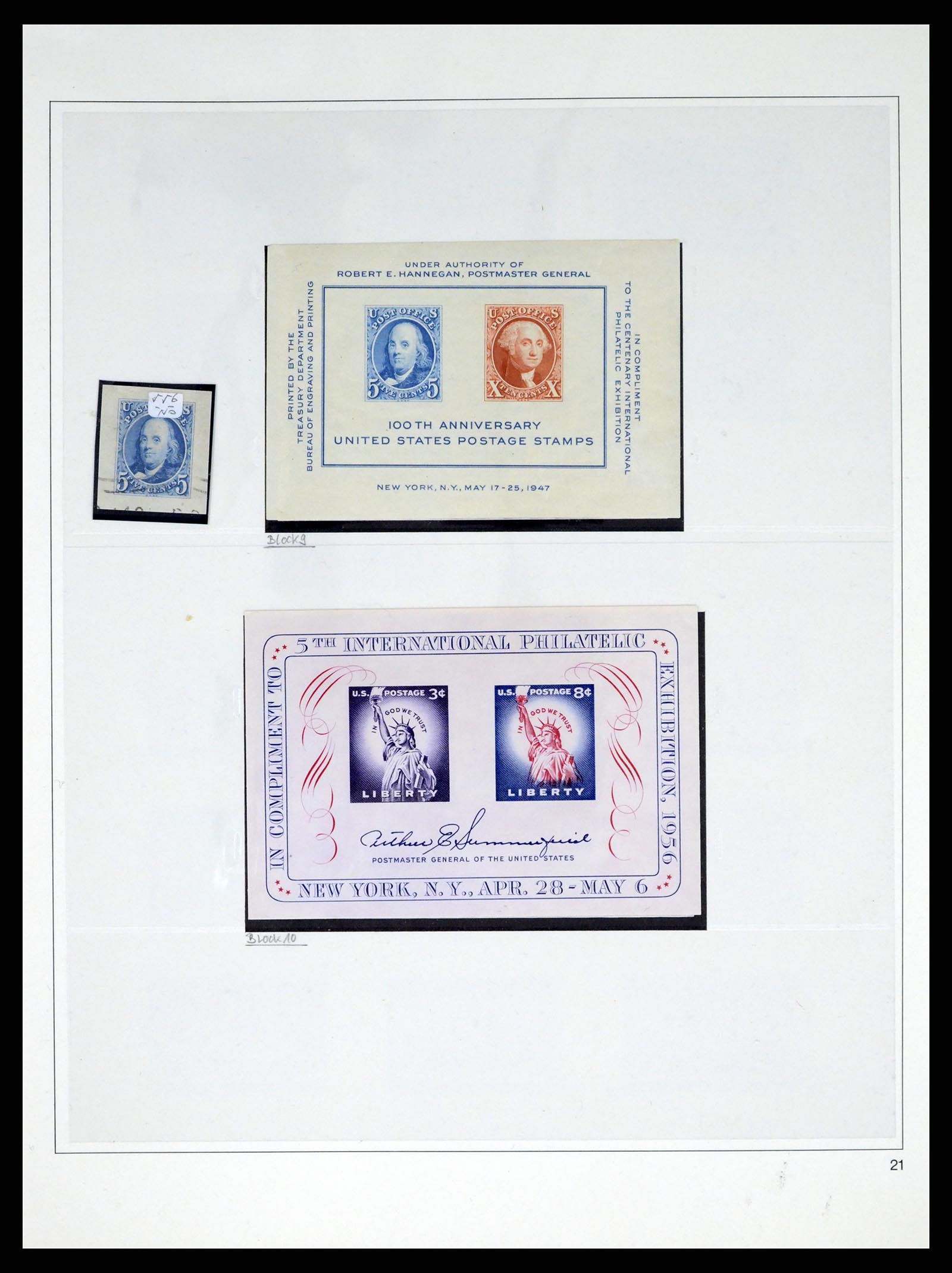 37551 057 - Stamp collection 37551 USA 1851-2001.