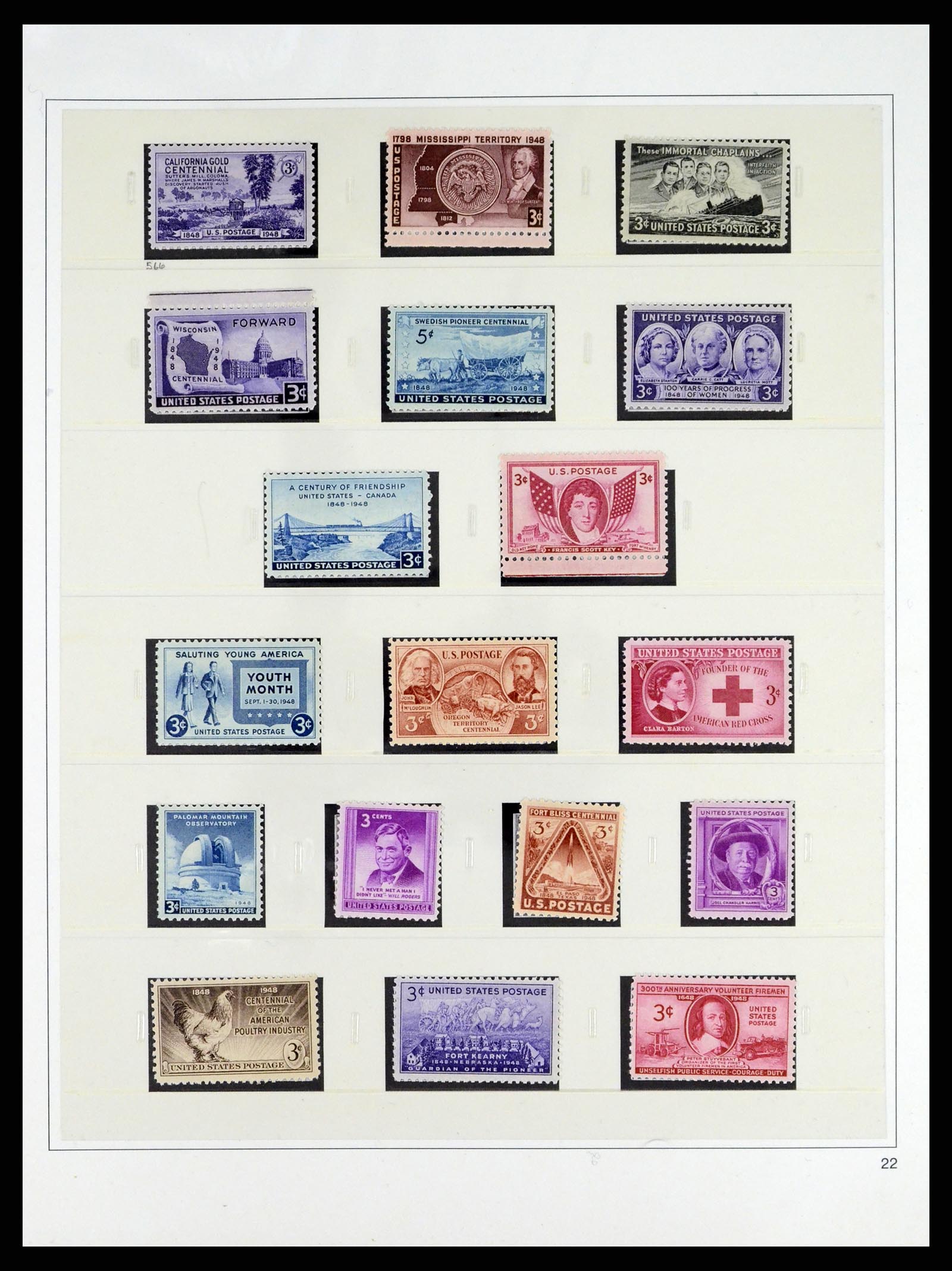 37551 059 - Stamp collection 37551 USA 1851-2001.
