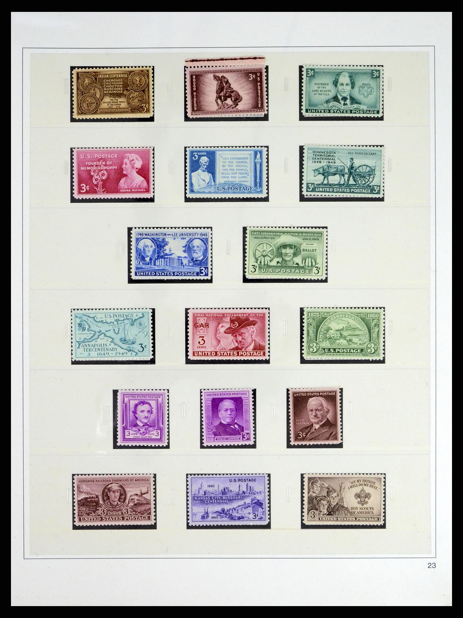 37551 060 - Stamp collection 37551 USA 1851-2001.